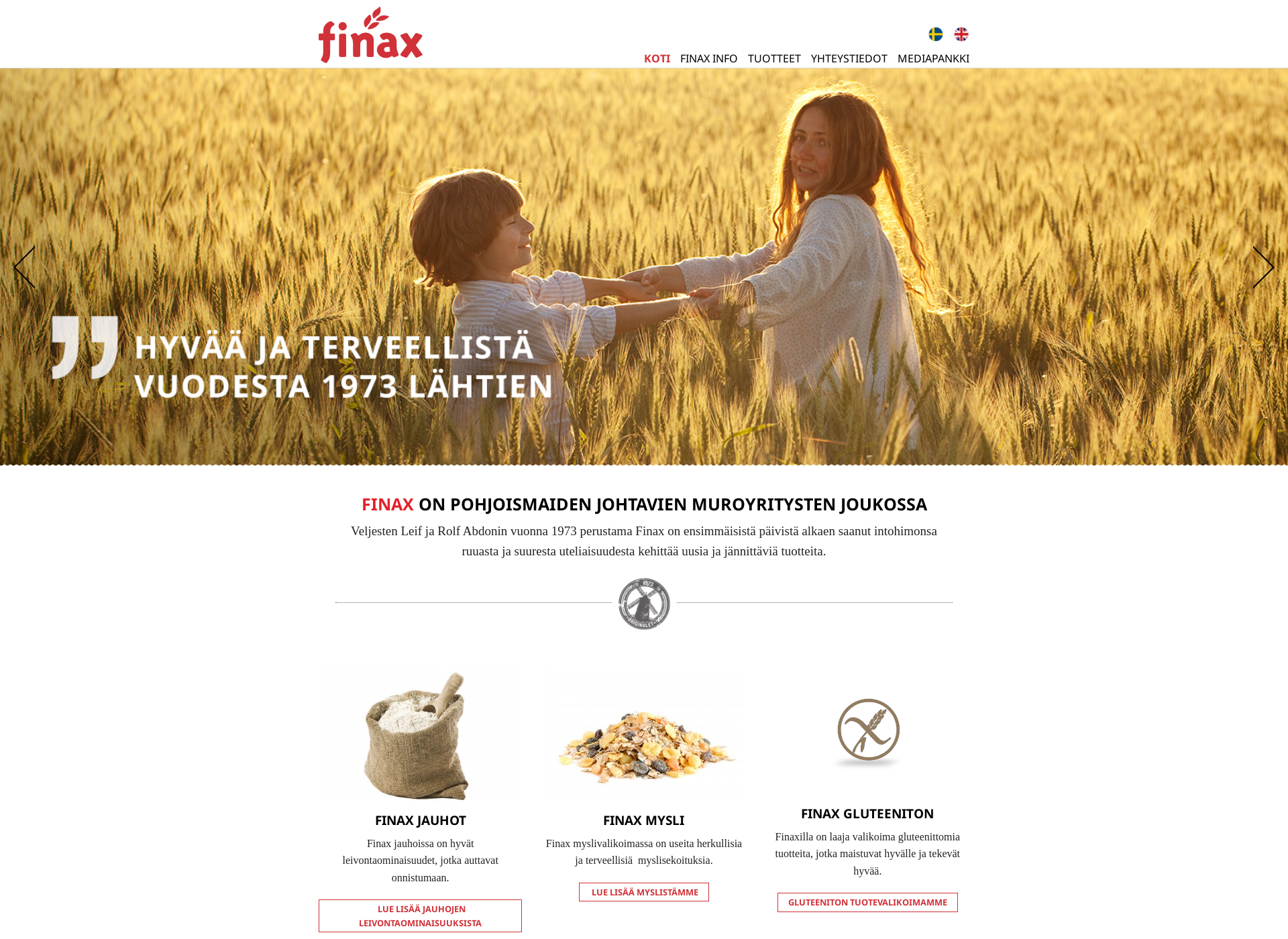 Screenshot for finax.fi