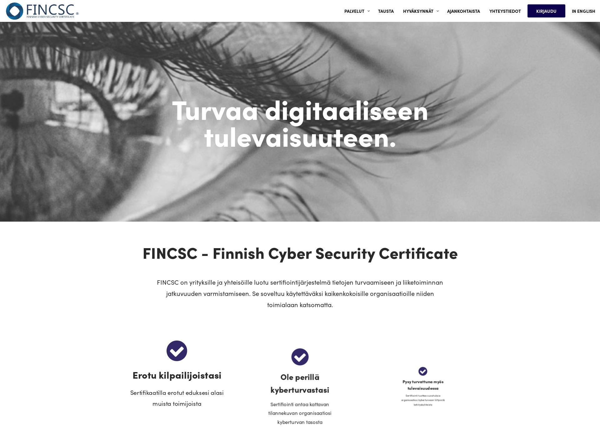 Screenshot for fincsc.fi