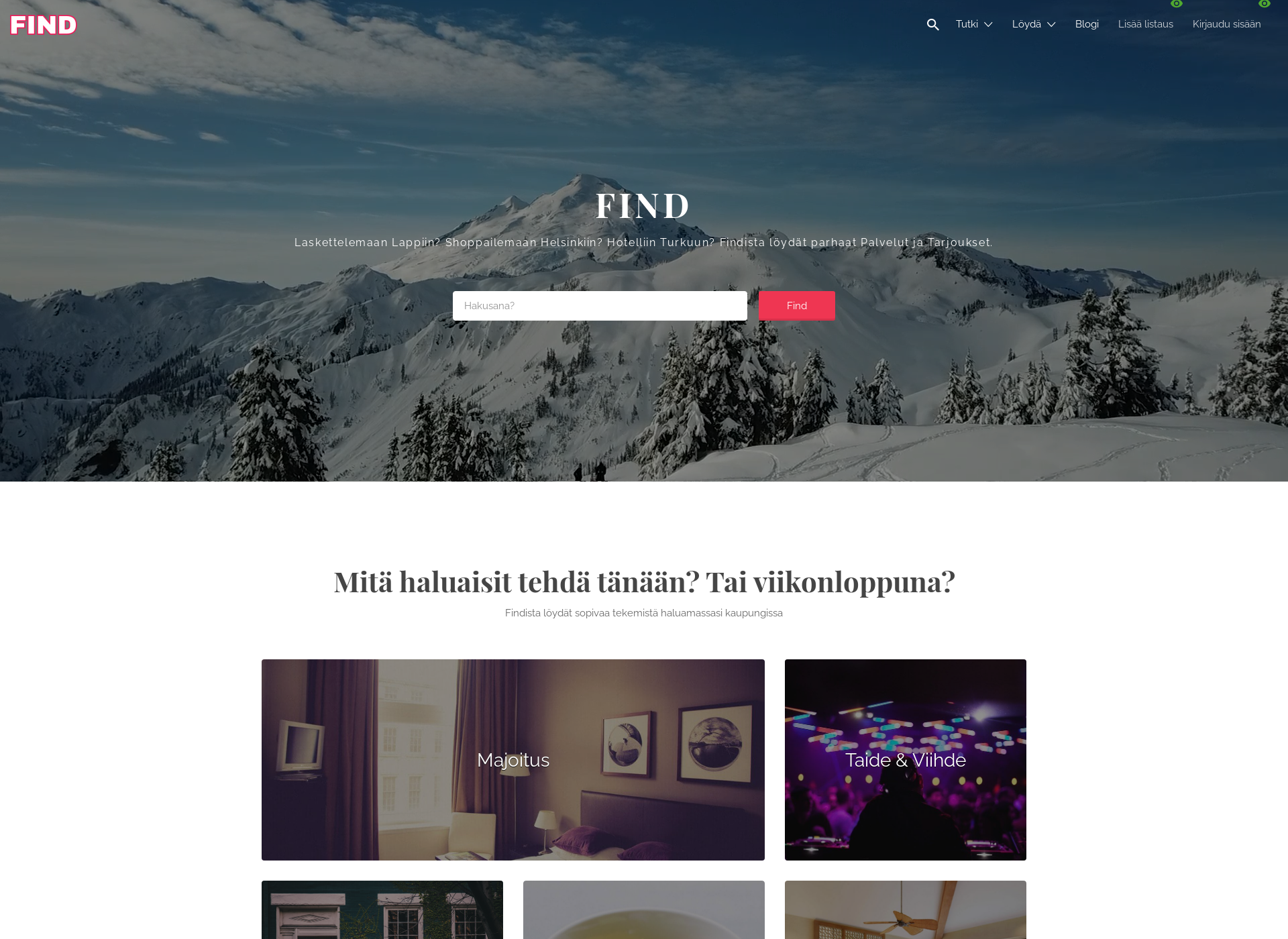 Screenshot for find.fi