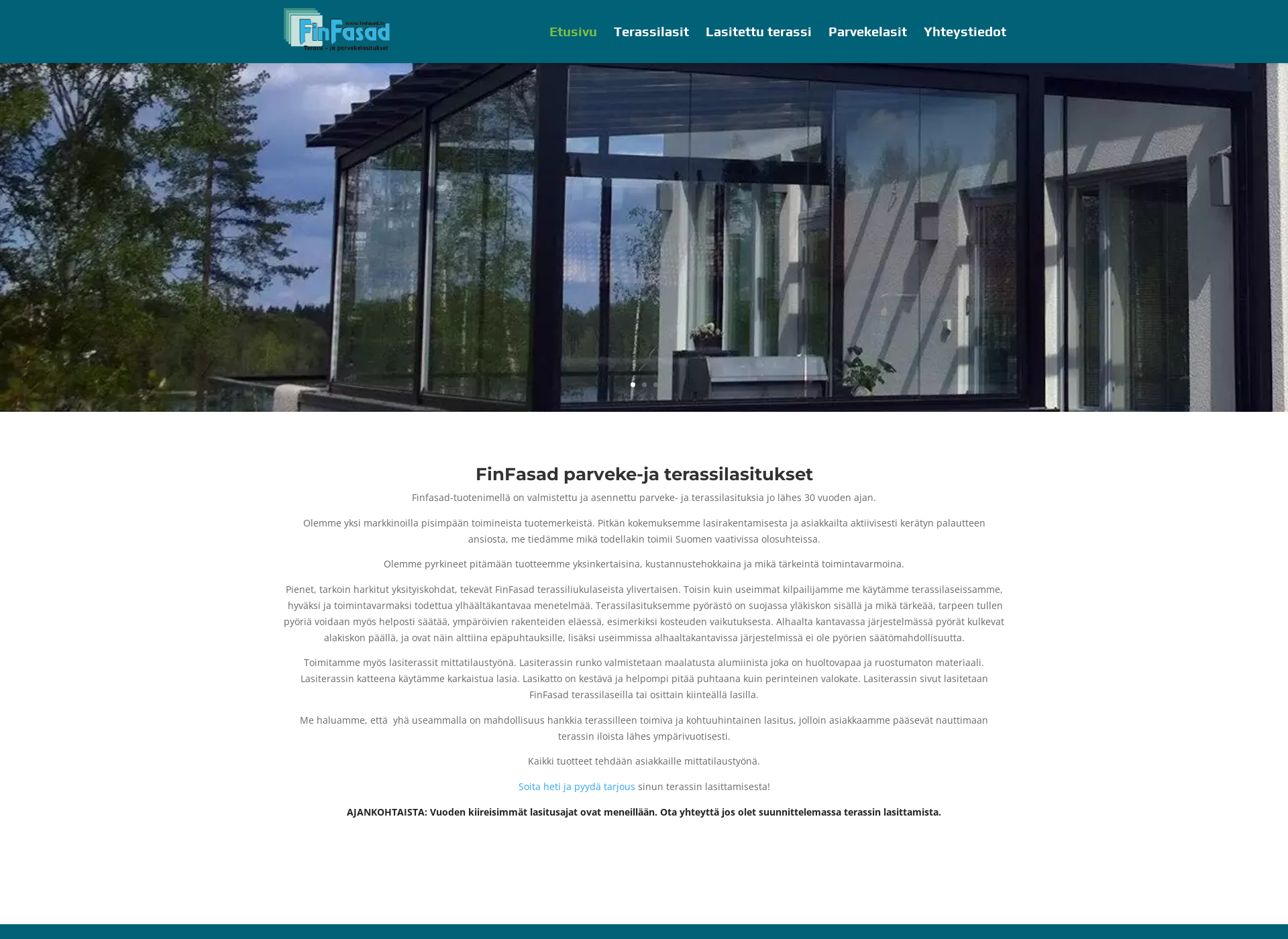 Screenshot for finfasad.fi
