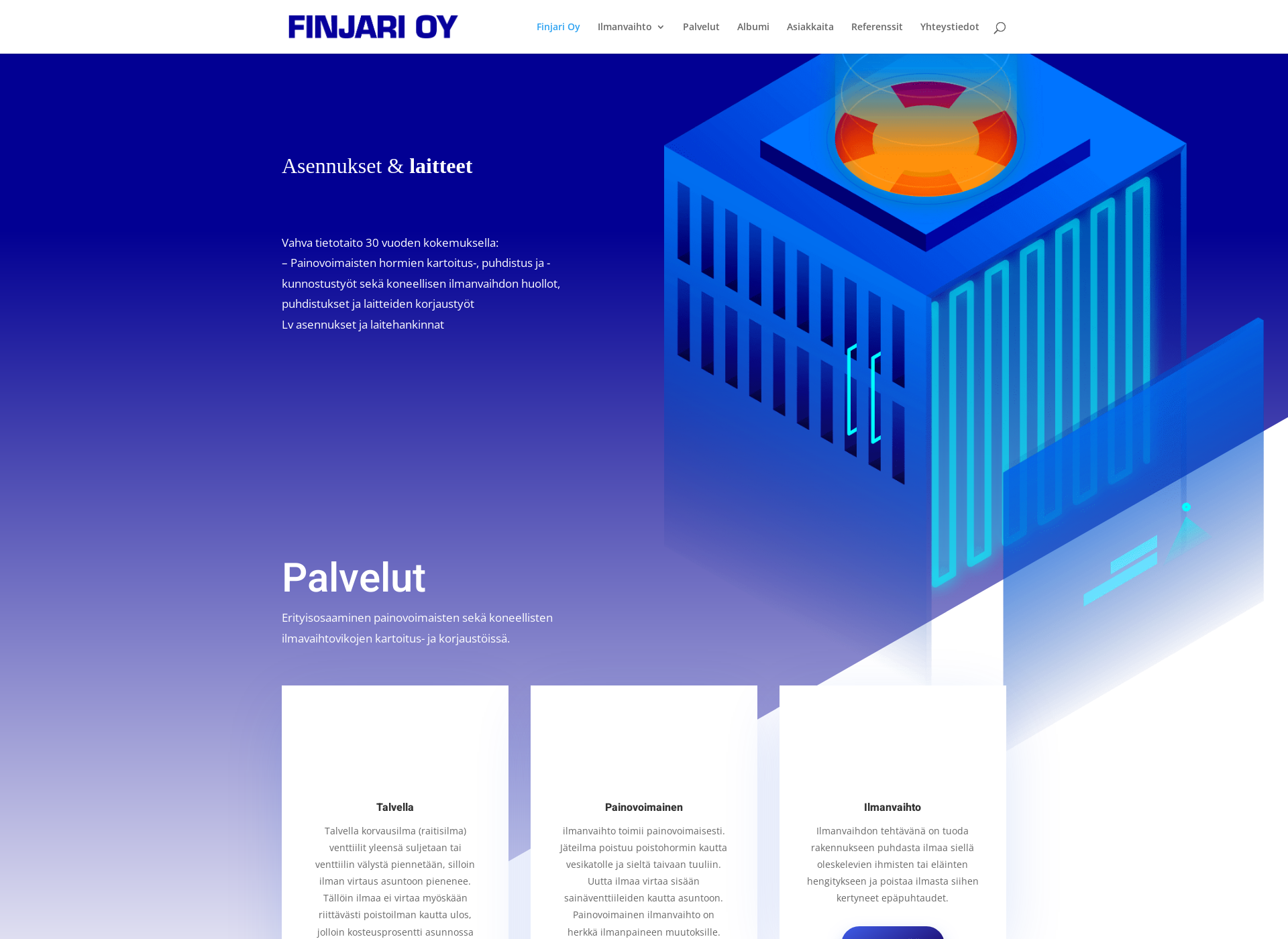 Screenshot for finjari.fi