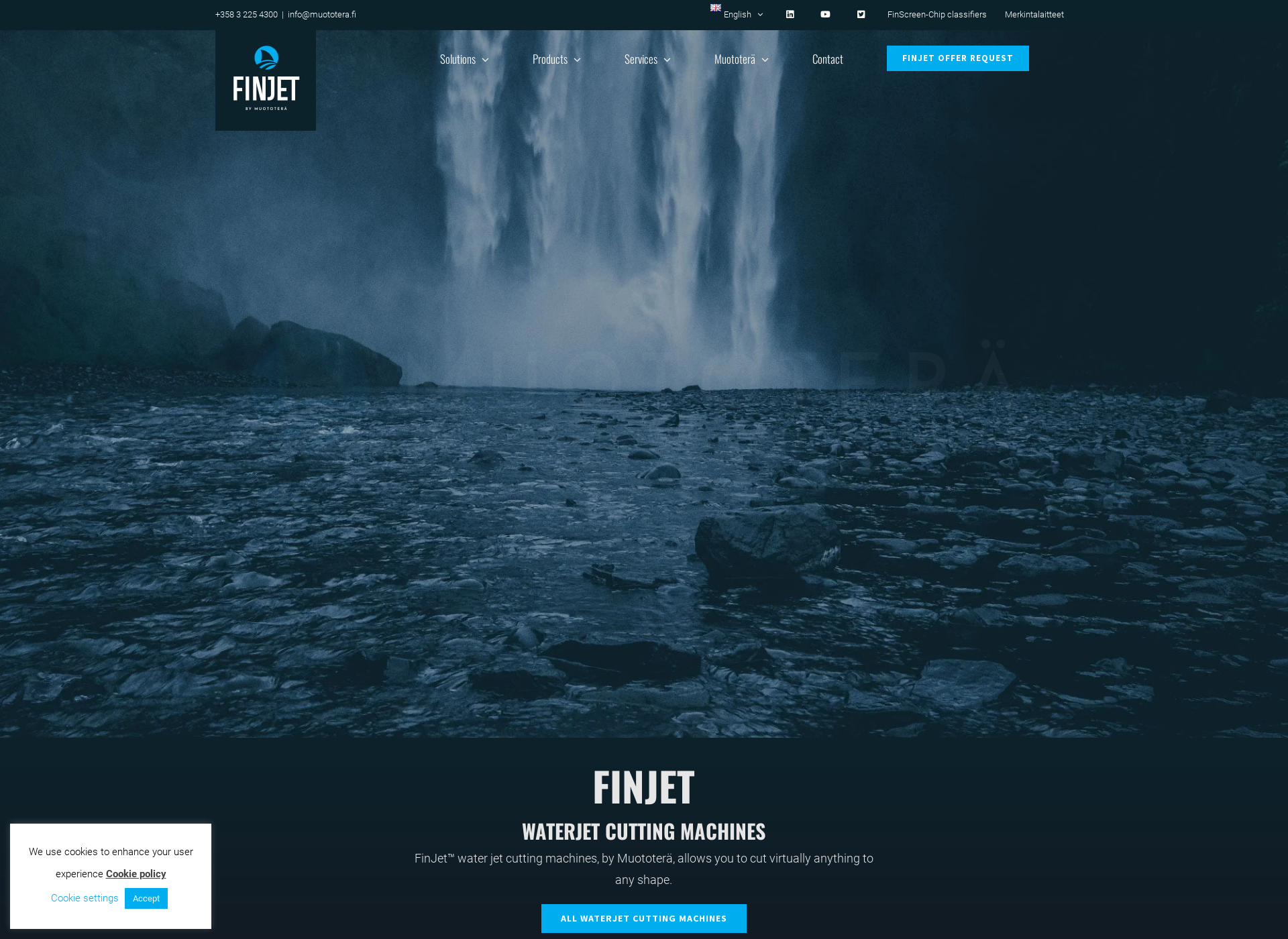 Screenshot for finjet.fi