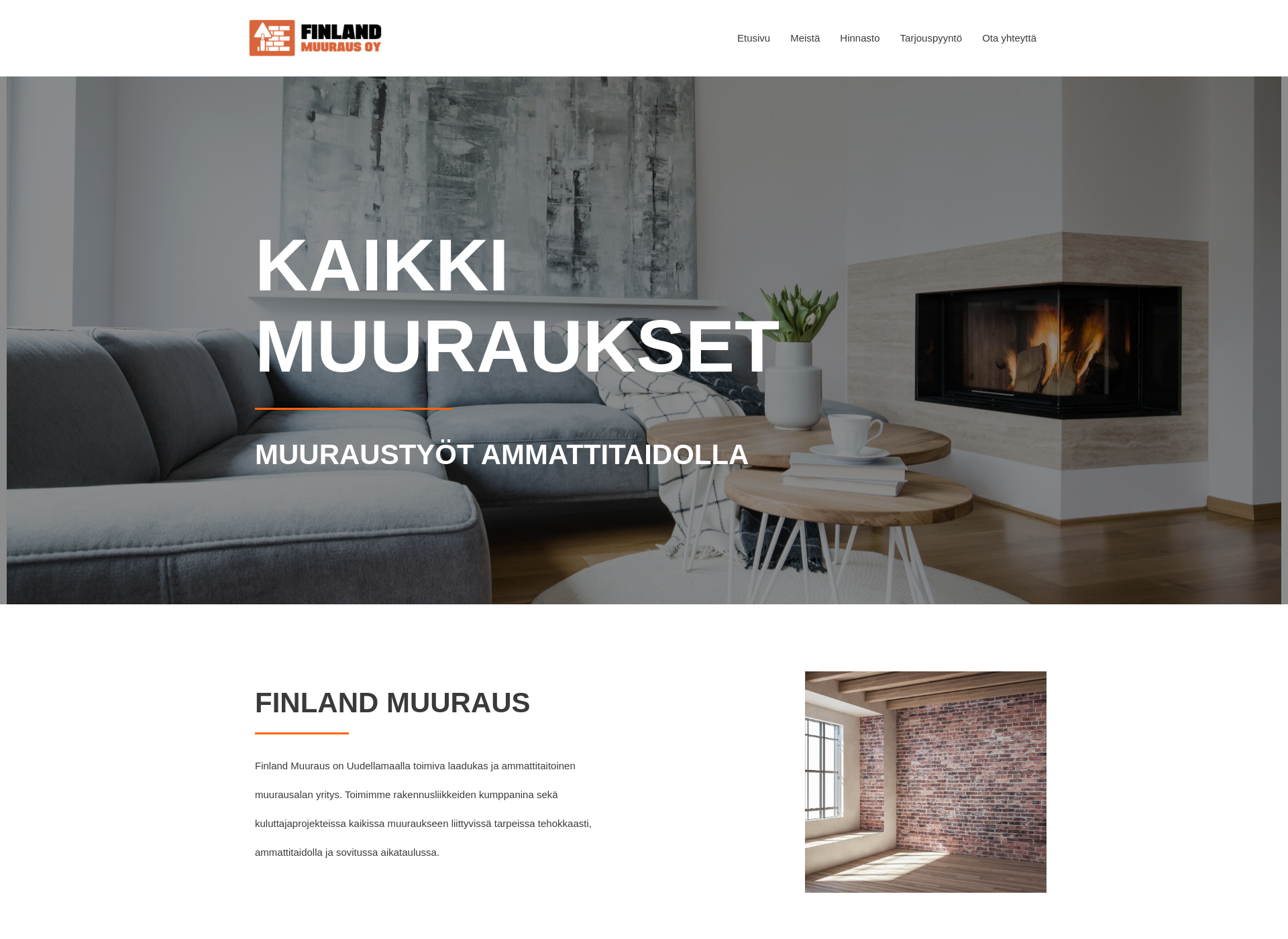Screenshot for finlandmuuraus.fi