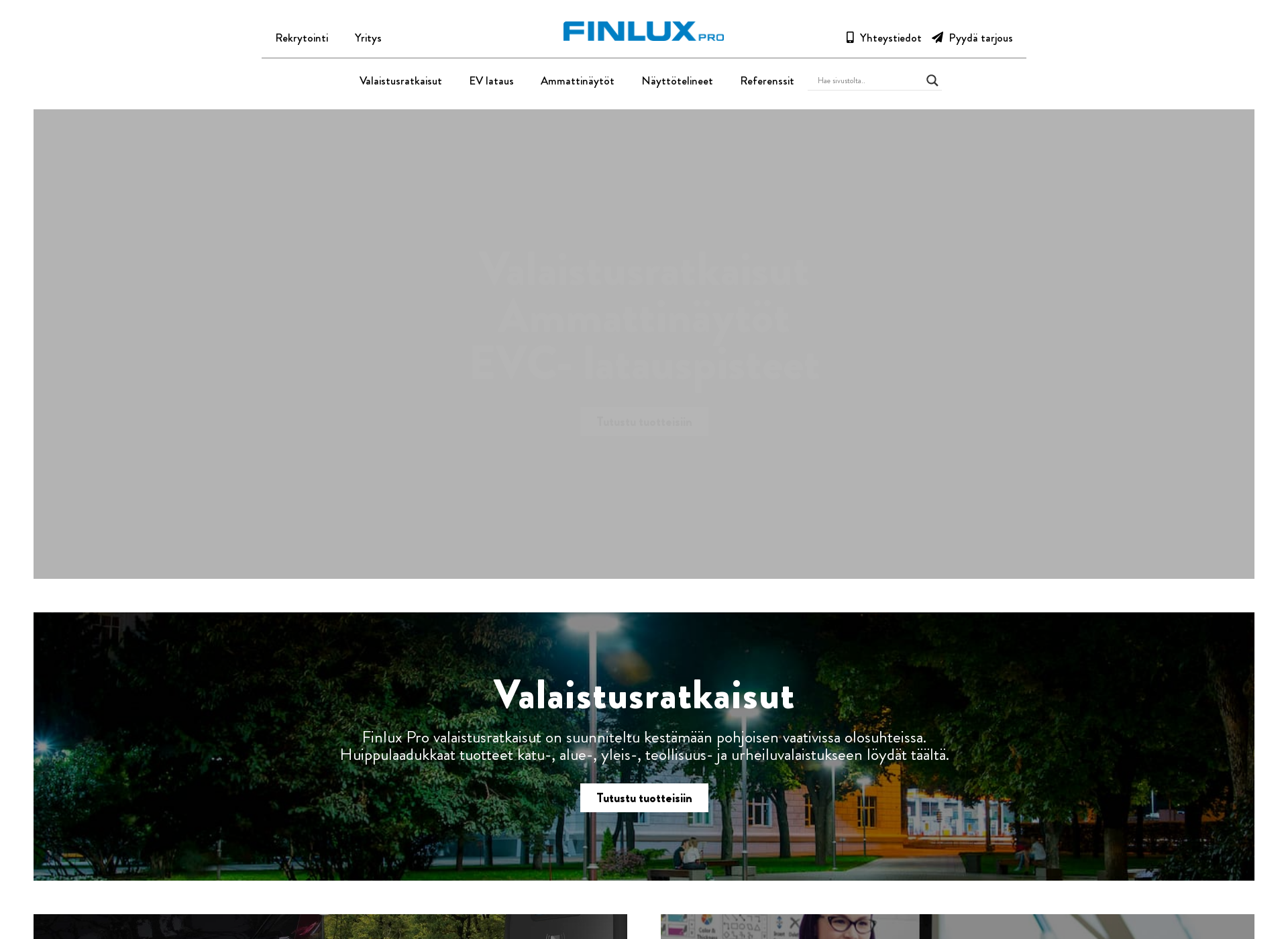Screenshot for finluxpro.fi