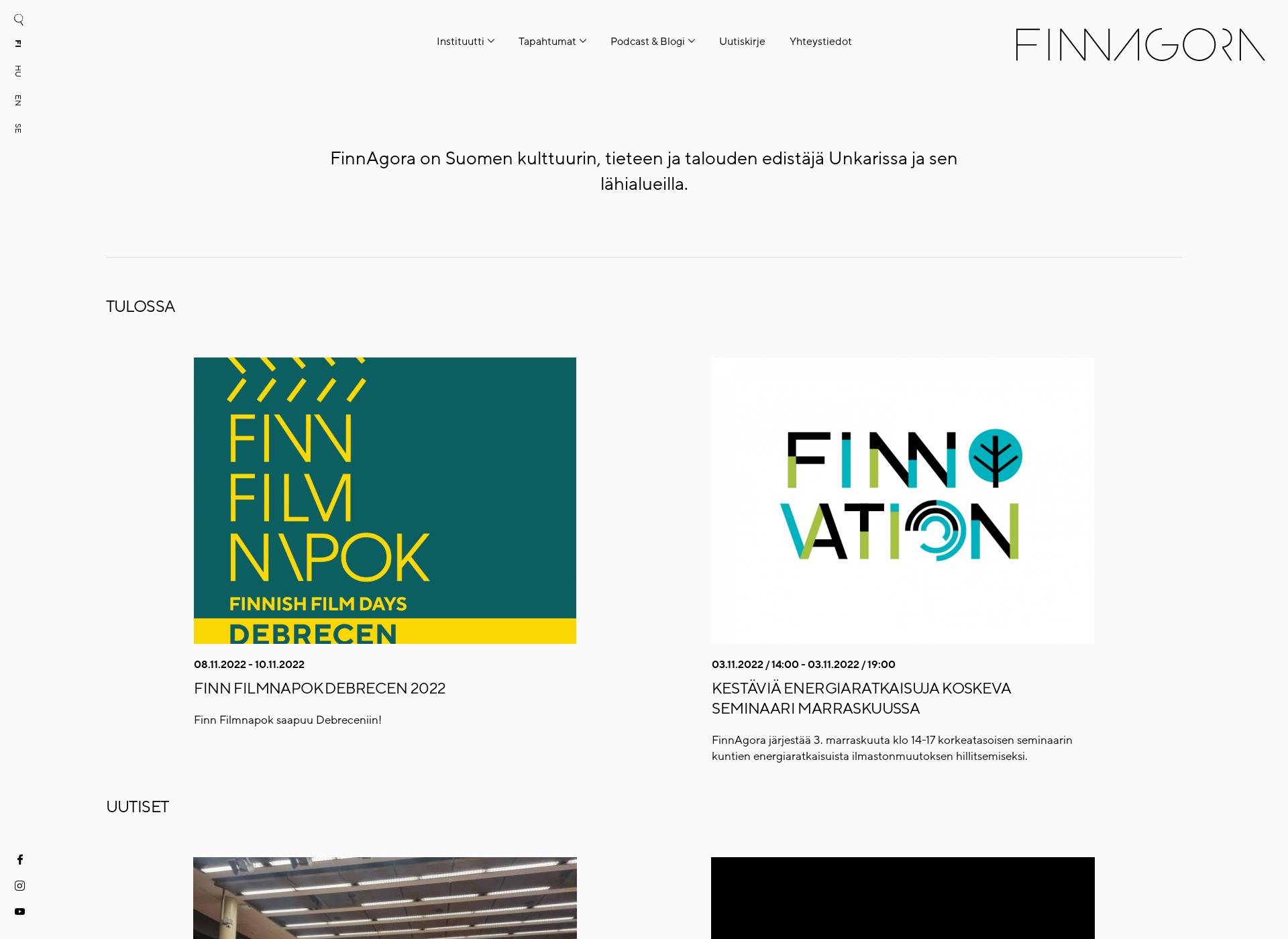 Skärmdump för finnagora.fi