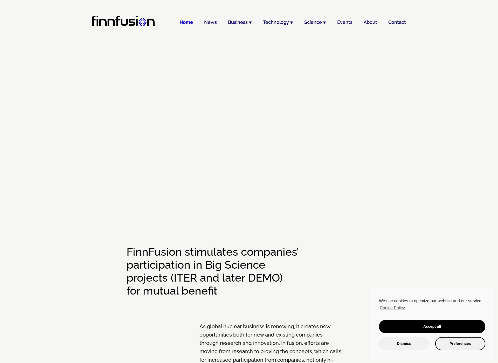 Screenshot for finnfusion.fi