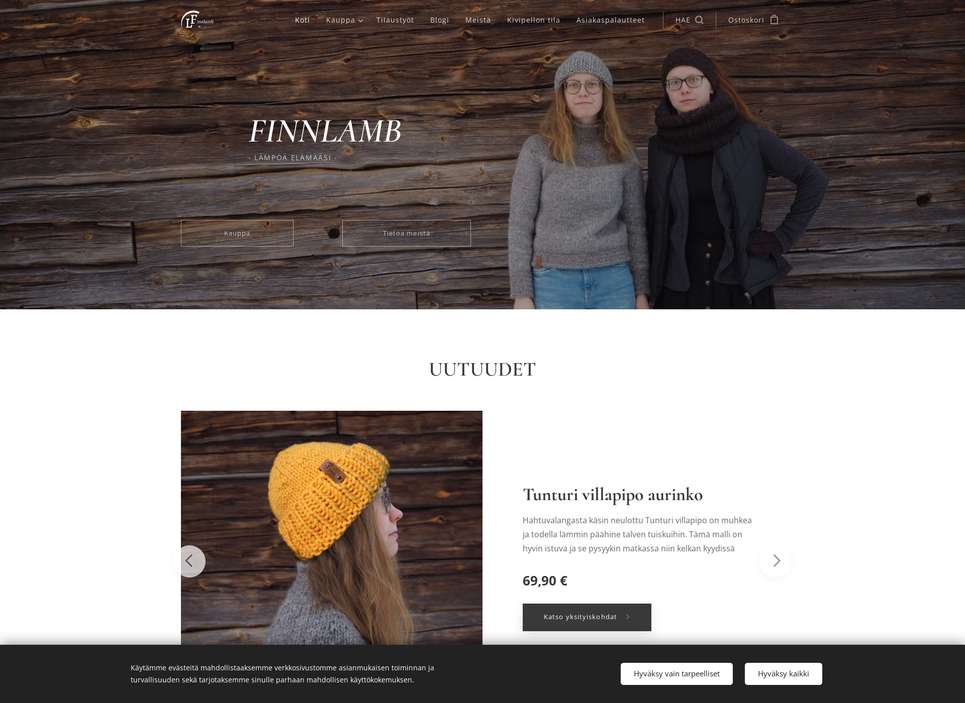 Screenshot for finnlamb.fi