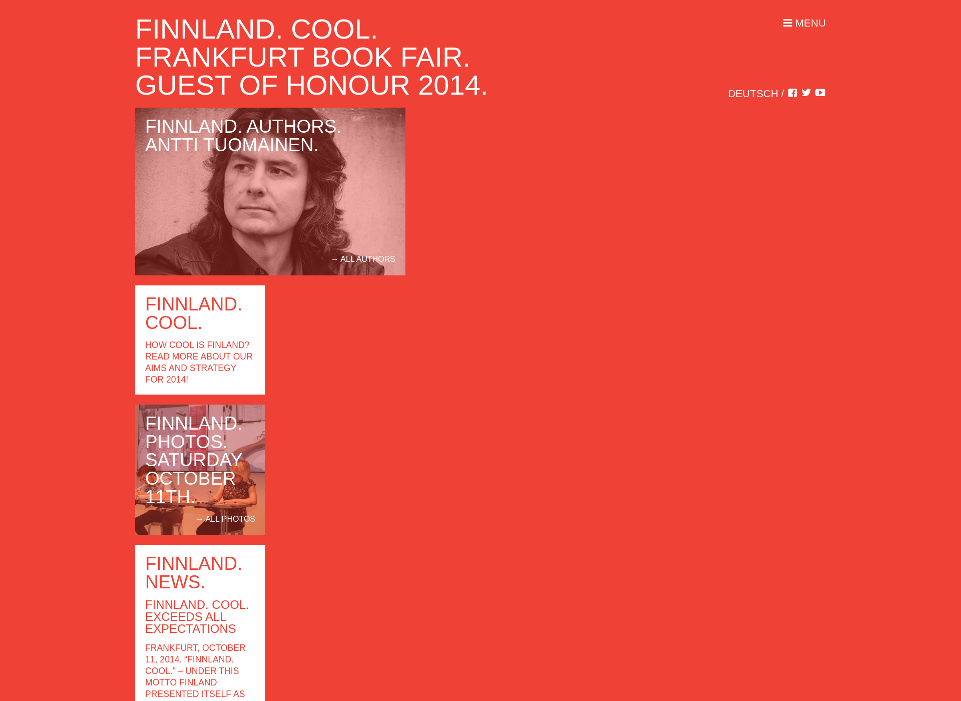 Skärmdump för finnlandcool.fi