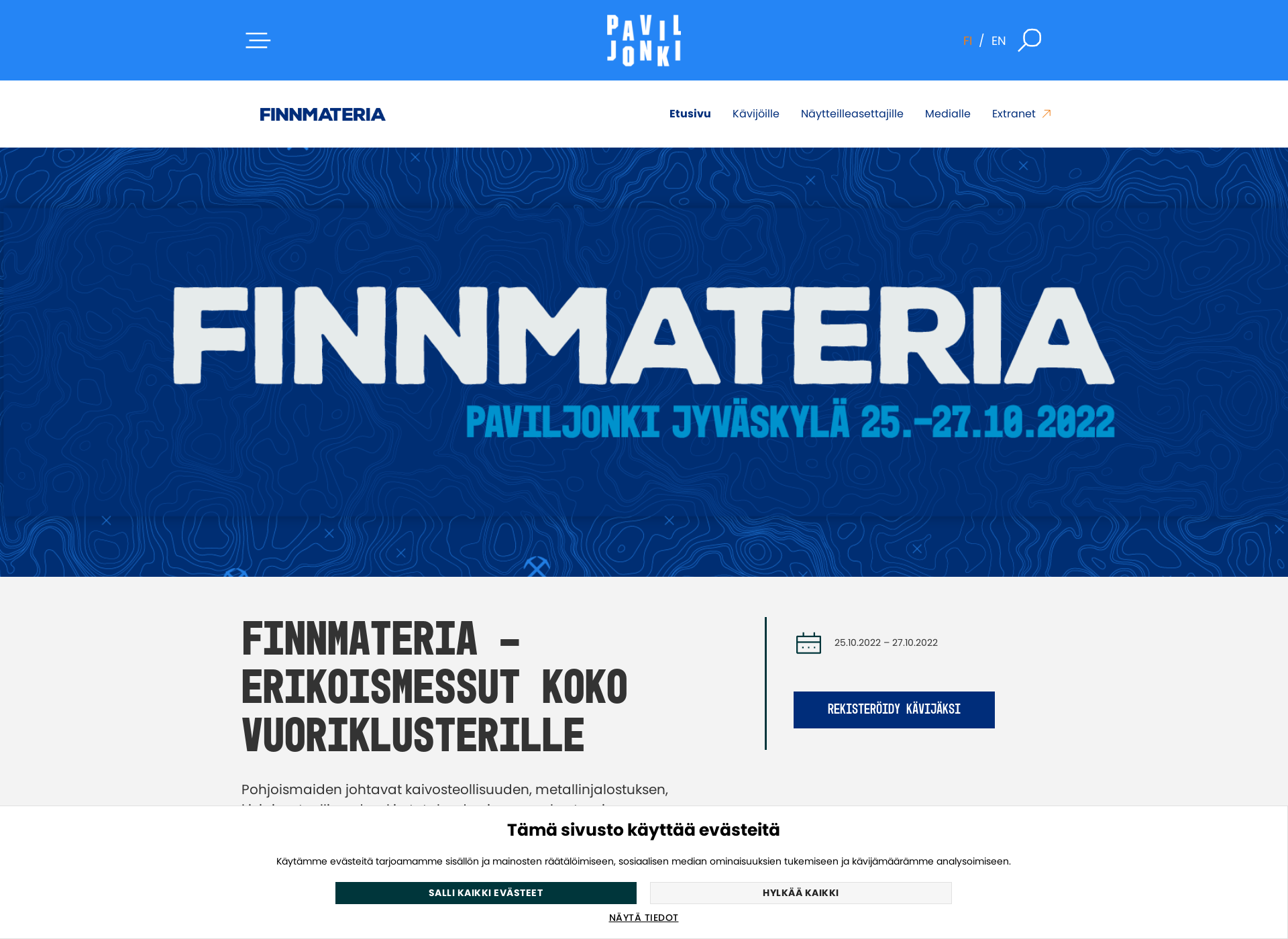 Näyttökuva finnmateria.fi