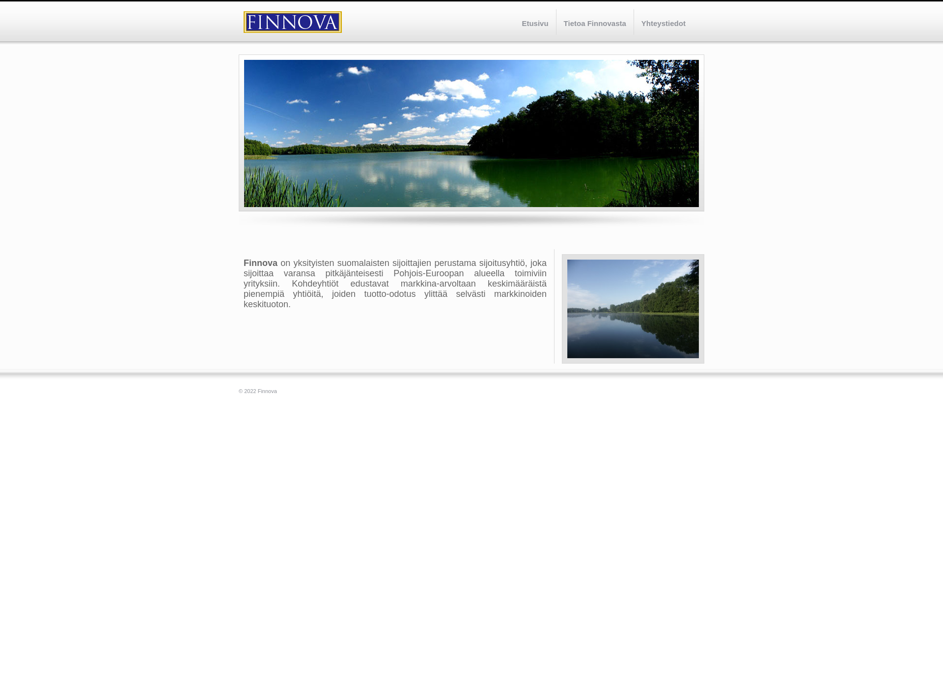 Screenshot for finnova.fi