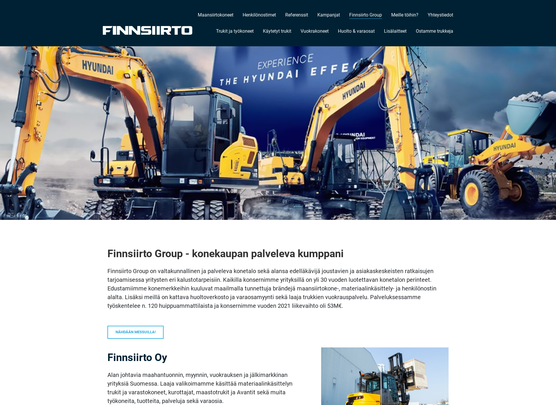 Screenshot for finnsiirtogroup.fi