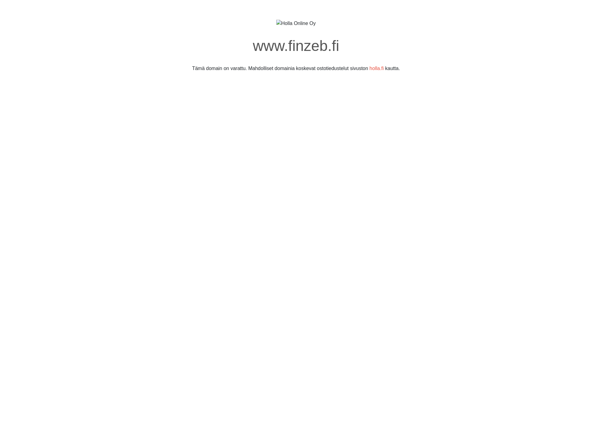 Screenshot for finzeb.fi