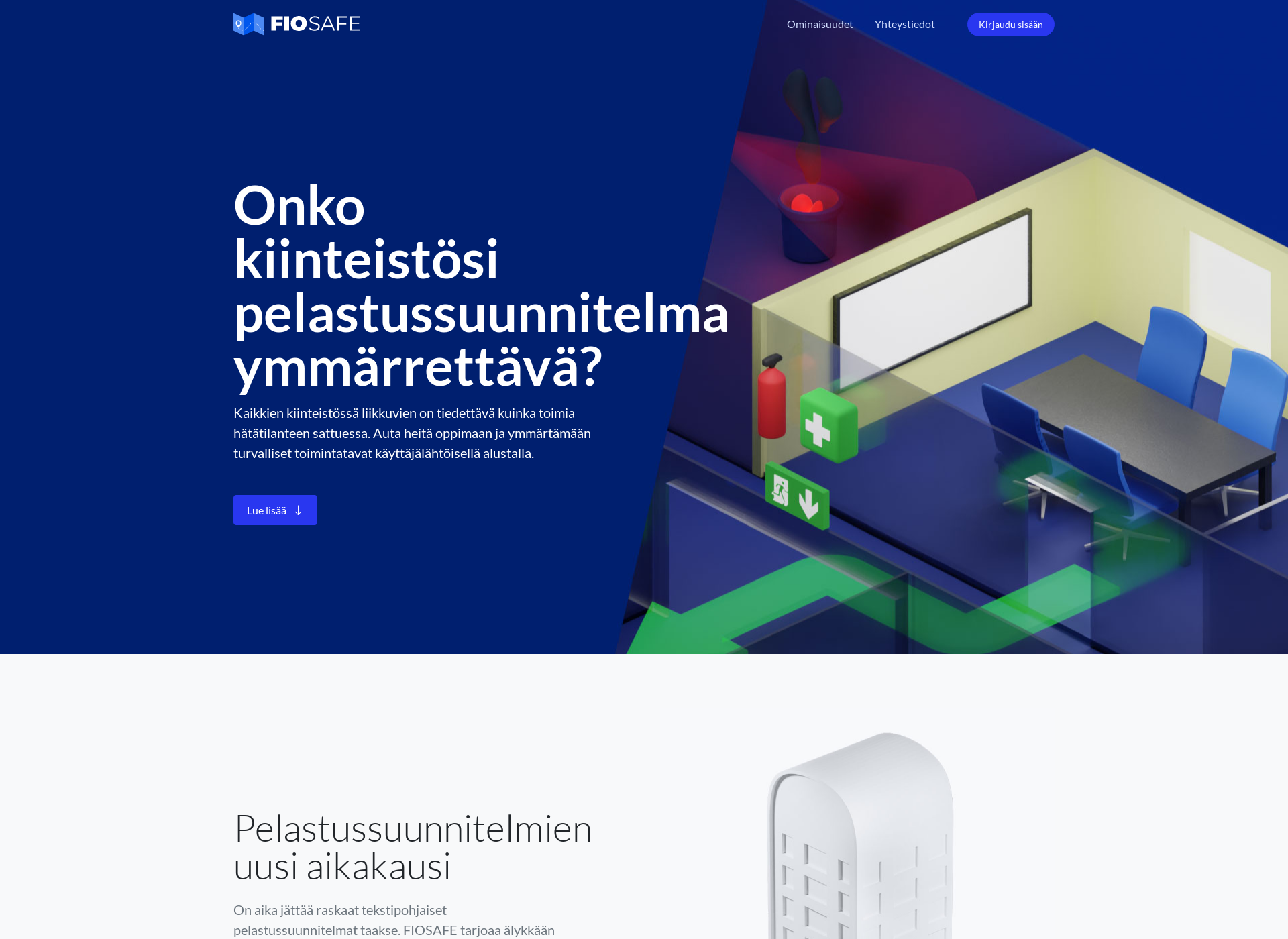 Screenshot for fiosafe.fi