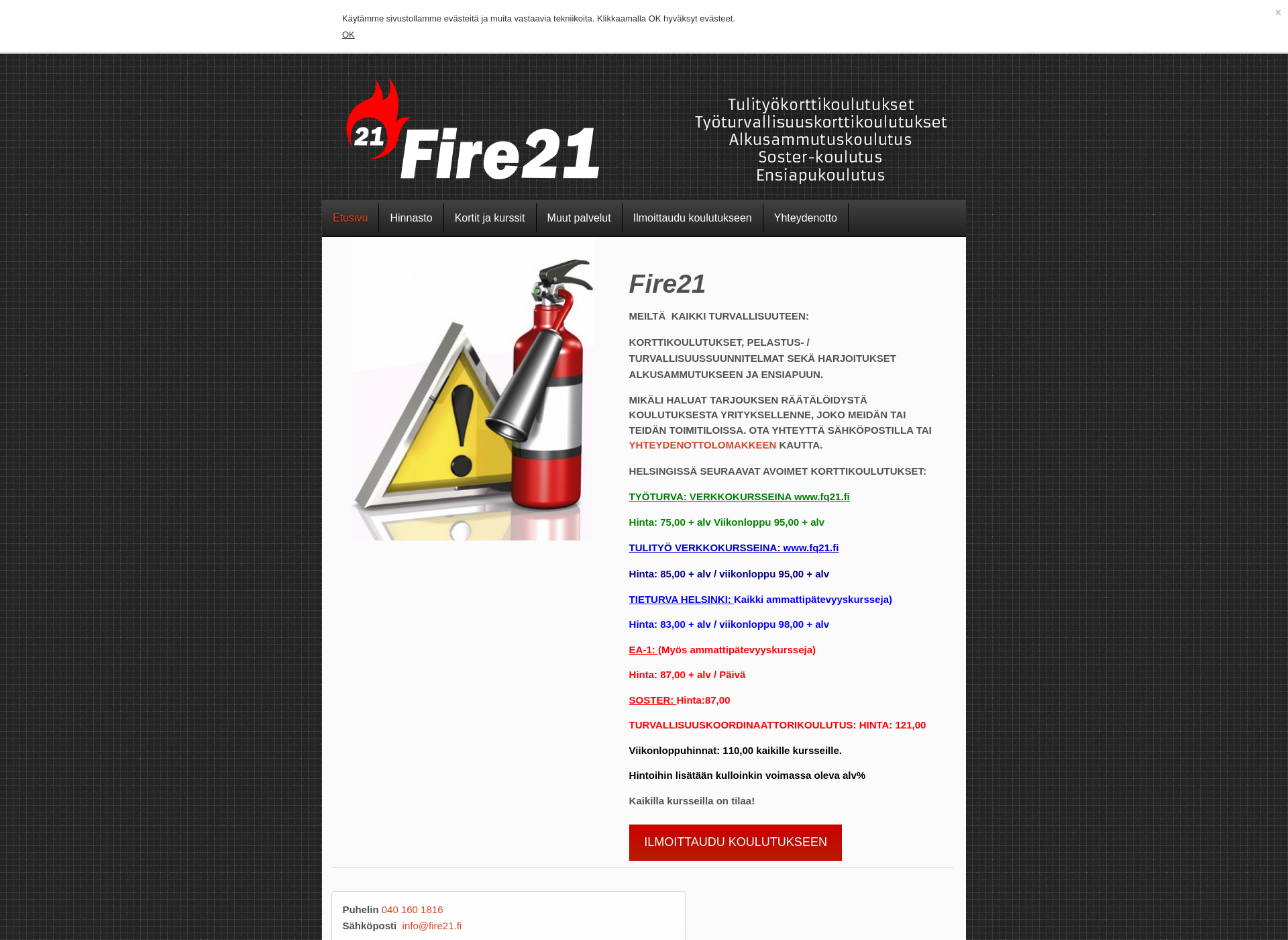 Screenshot for fire21.fi