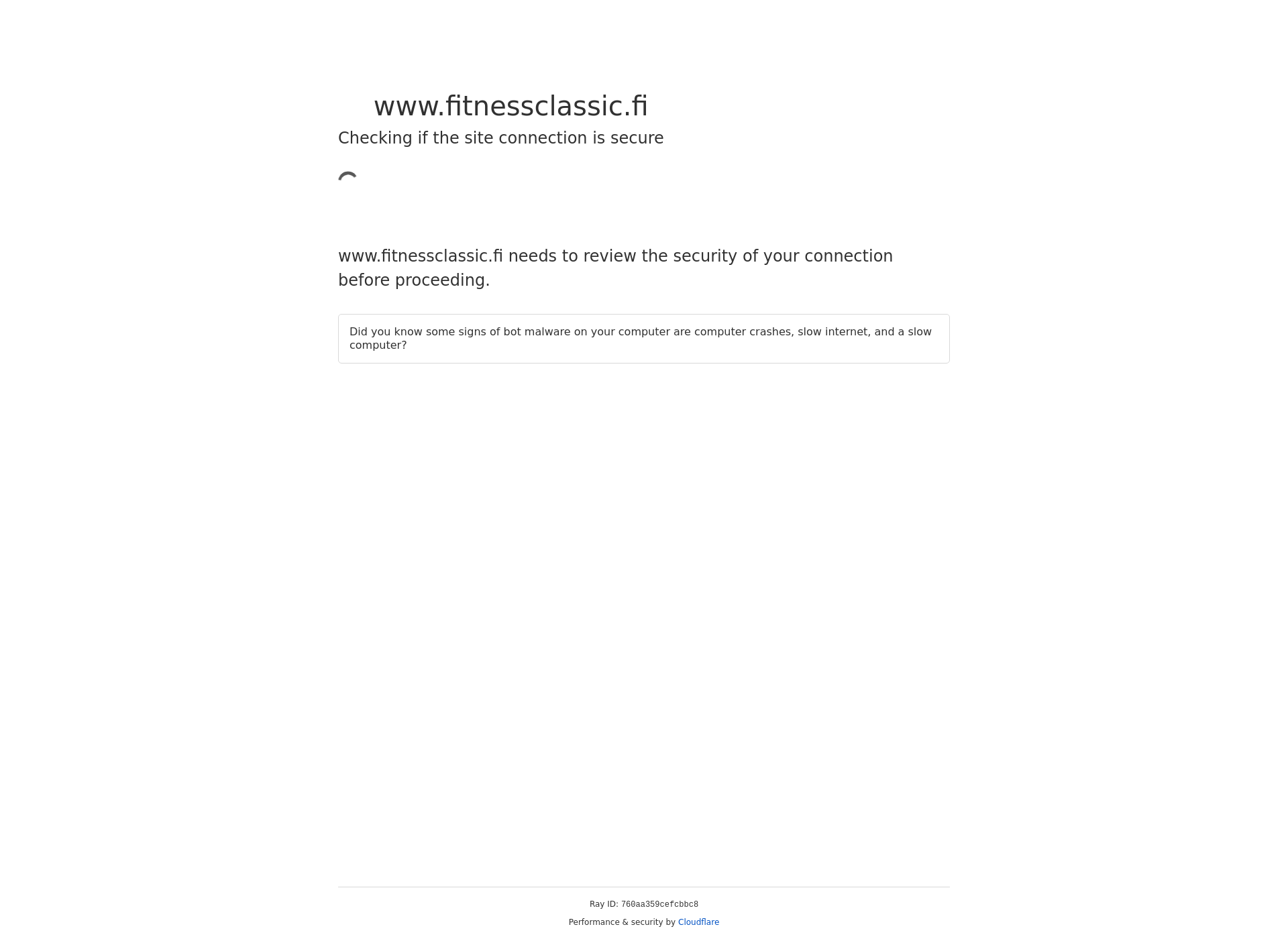 Screenshot for fitnessclassic.fi
