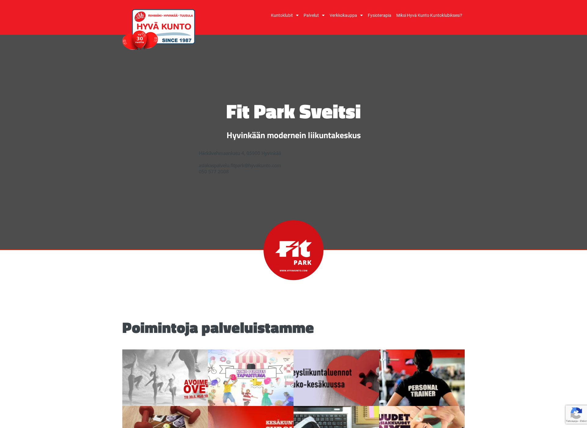 Screenshot for fitsveitsi.fi