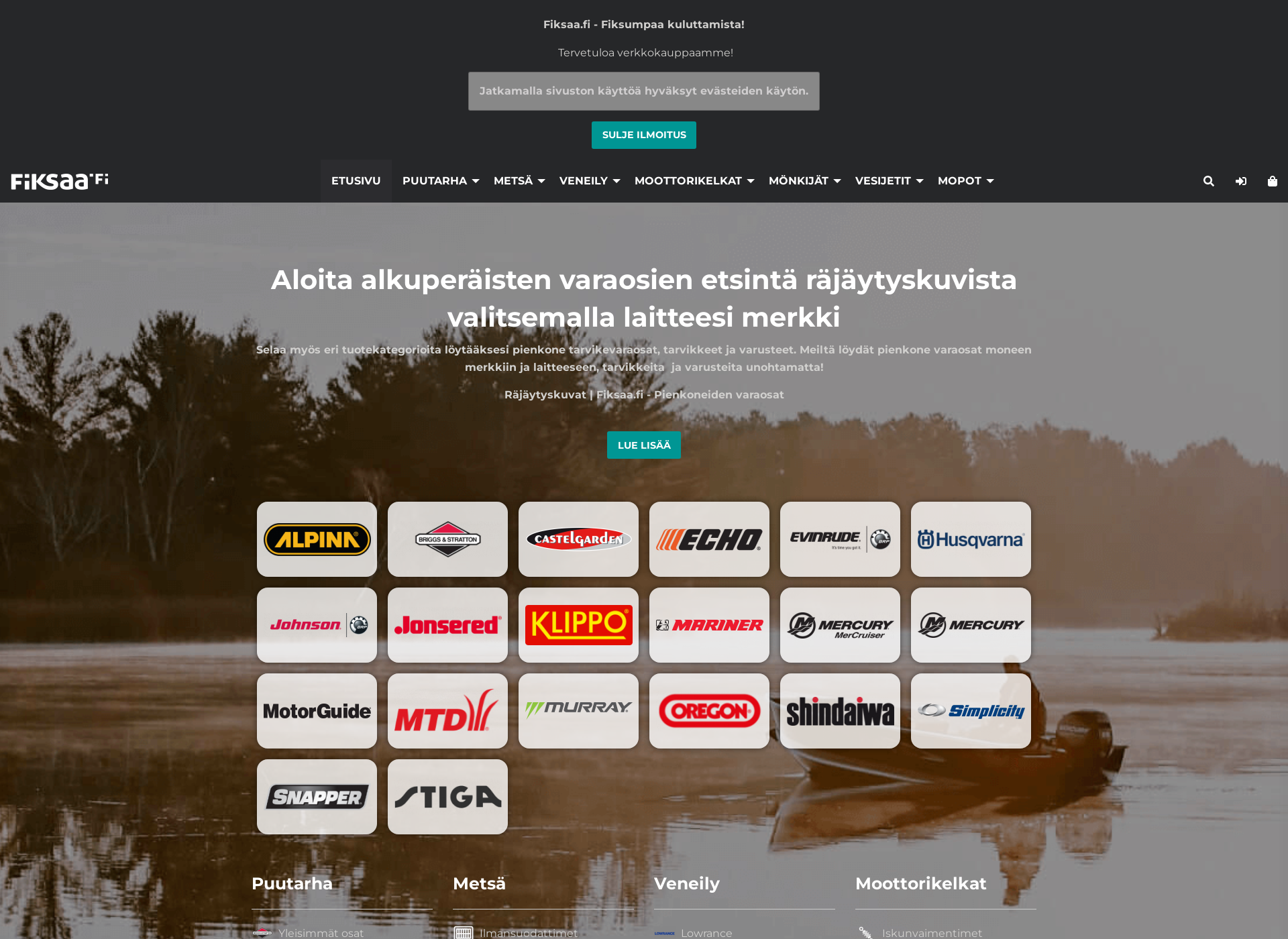 Screenshot for fixaa.fi
