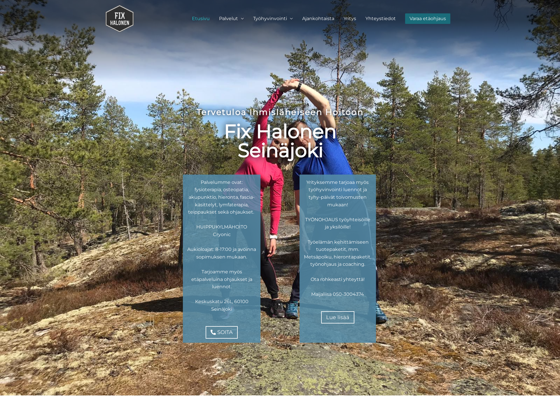 Screenshot for fixhalonen.fi