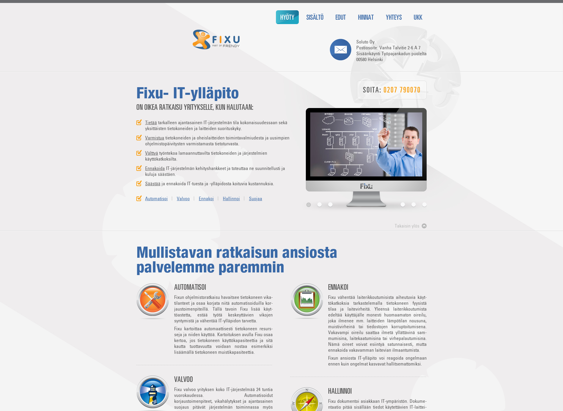 Screenshot for fixu.fi