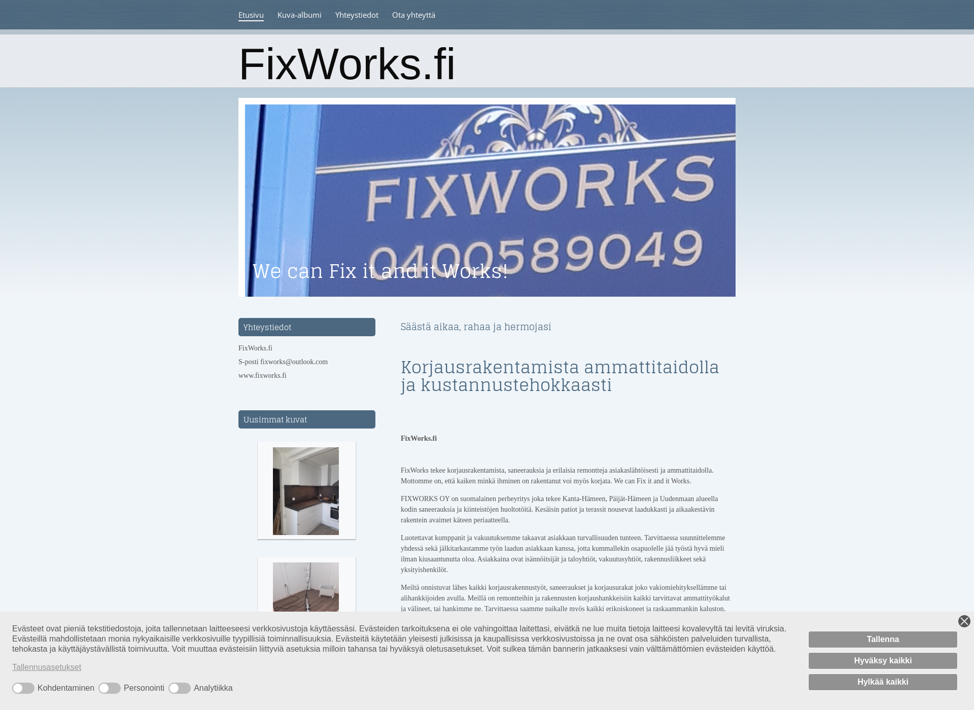 Screenshot for fixworks.fi