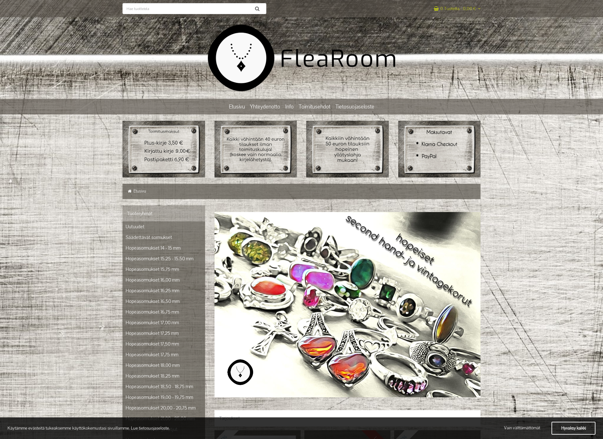 Screenshot for flearoom.fi
