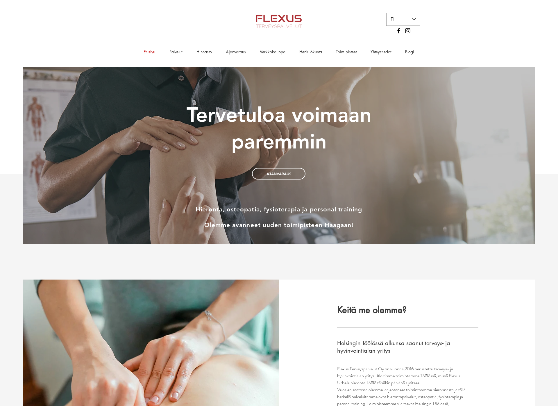 Screenshot for flexus.fi