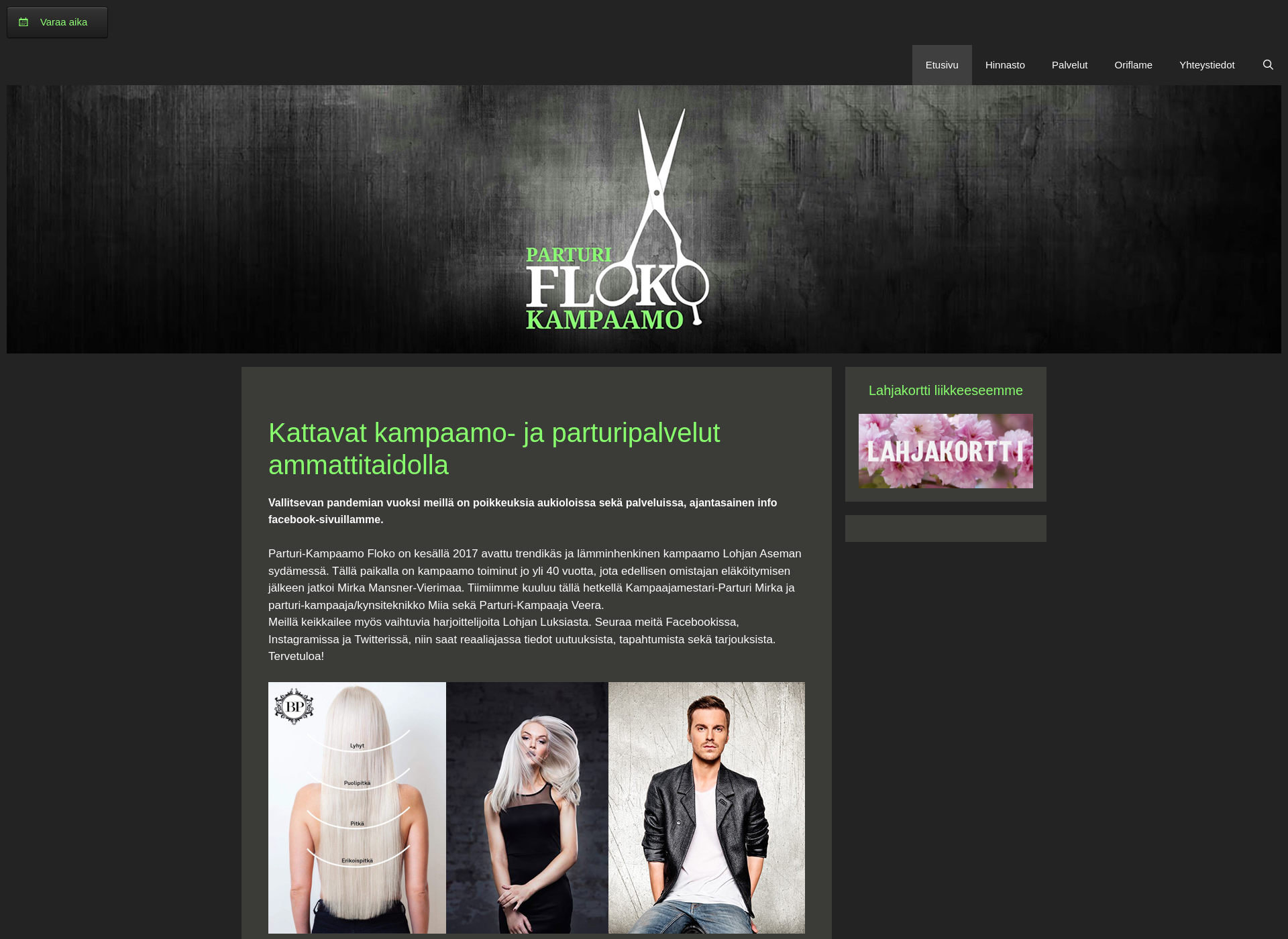 Skärmdump för floko.fi