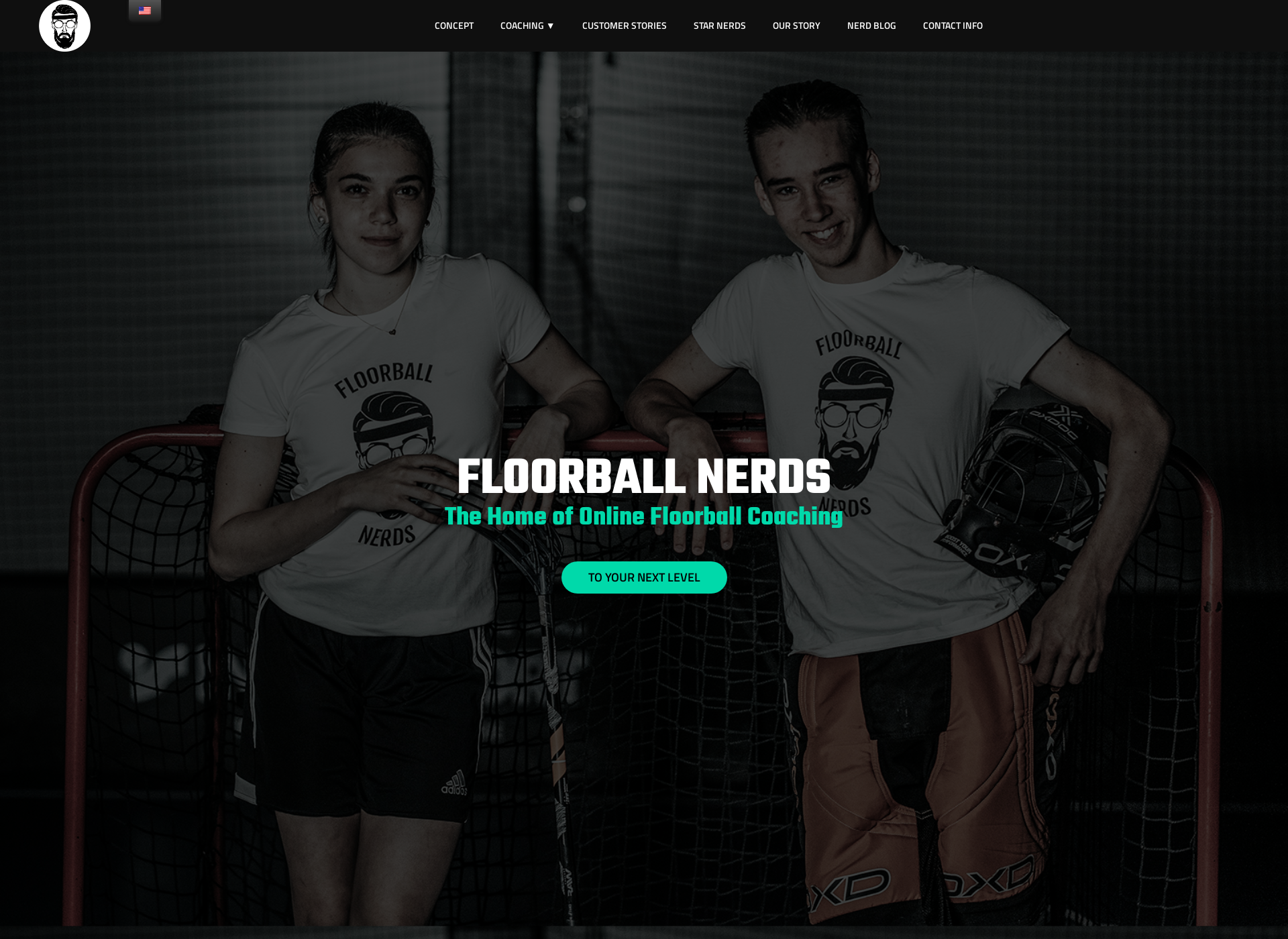 Screenshot for floorballnerds.fi