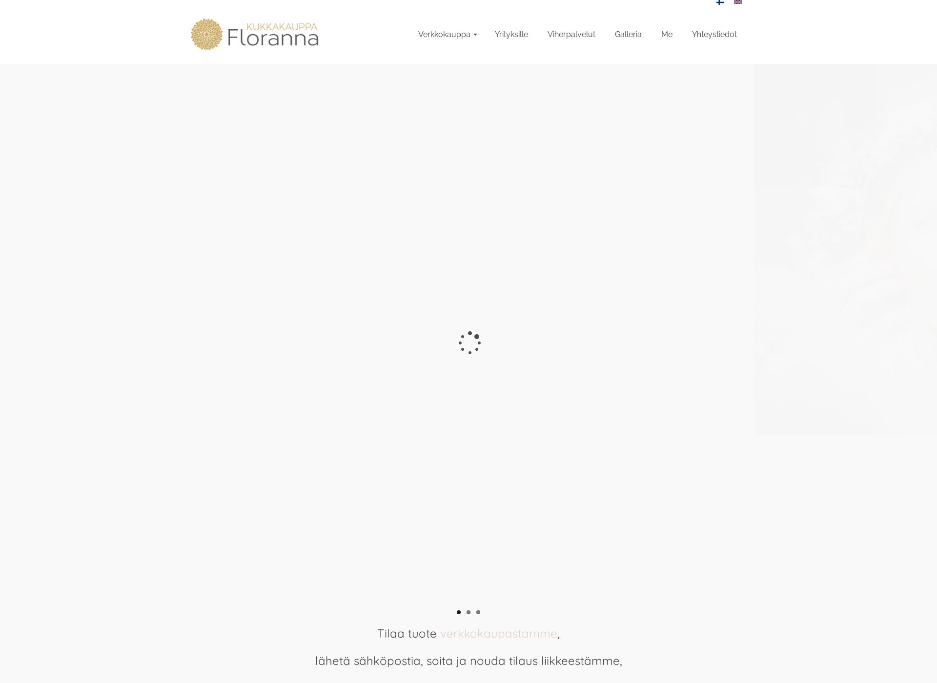 Screenshot for floranna.fi