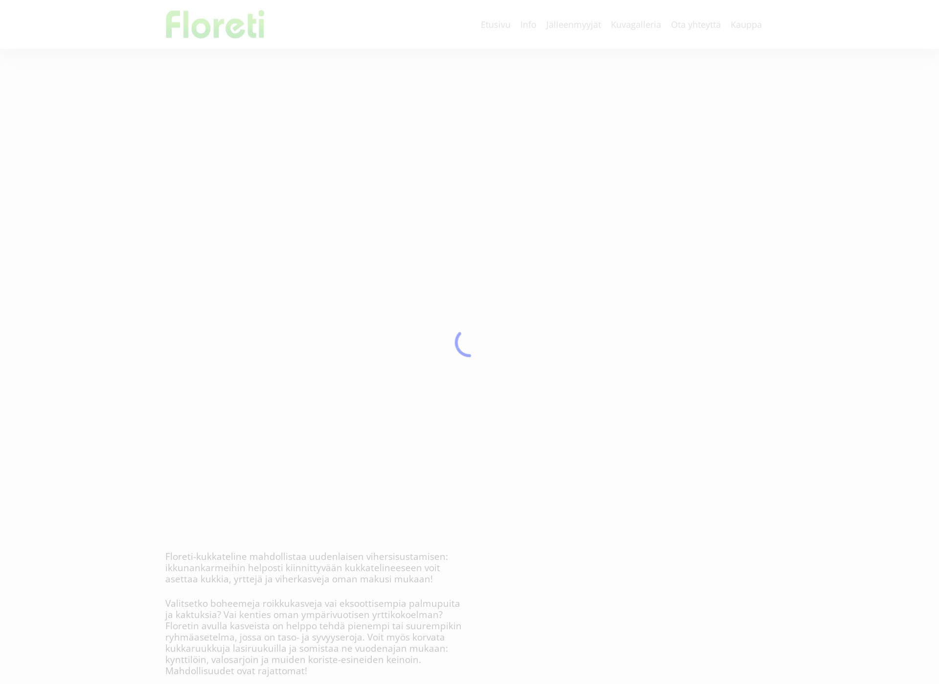 Screenshot for floreti.fi