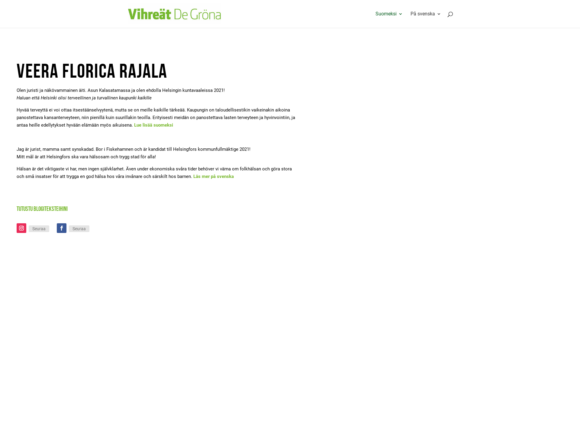 Screenshot for florica-rajala.fi