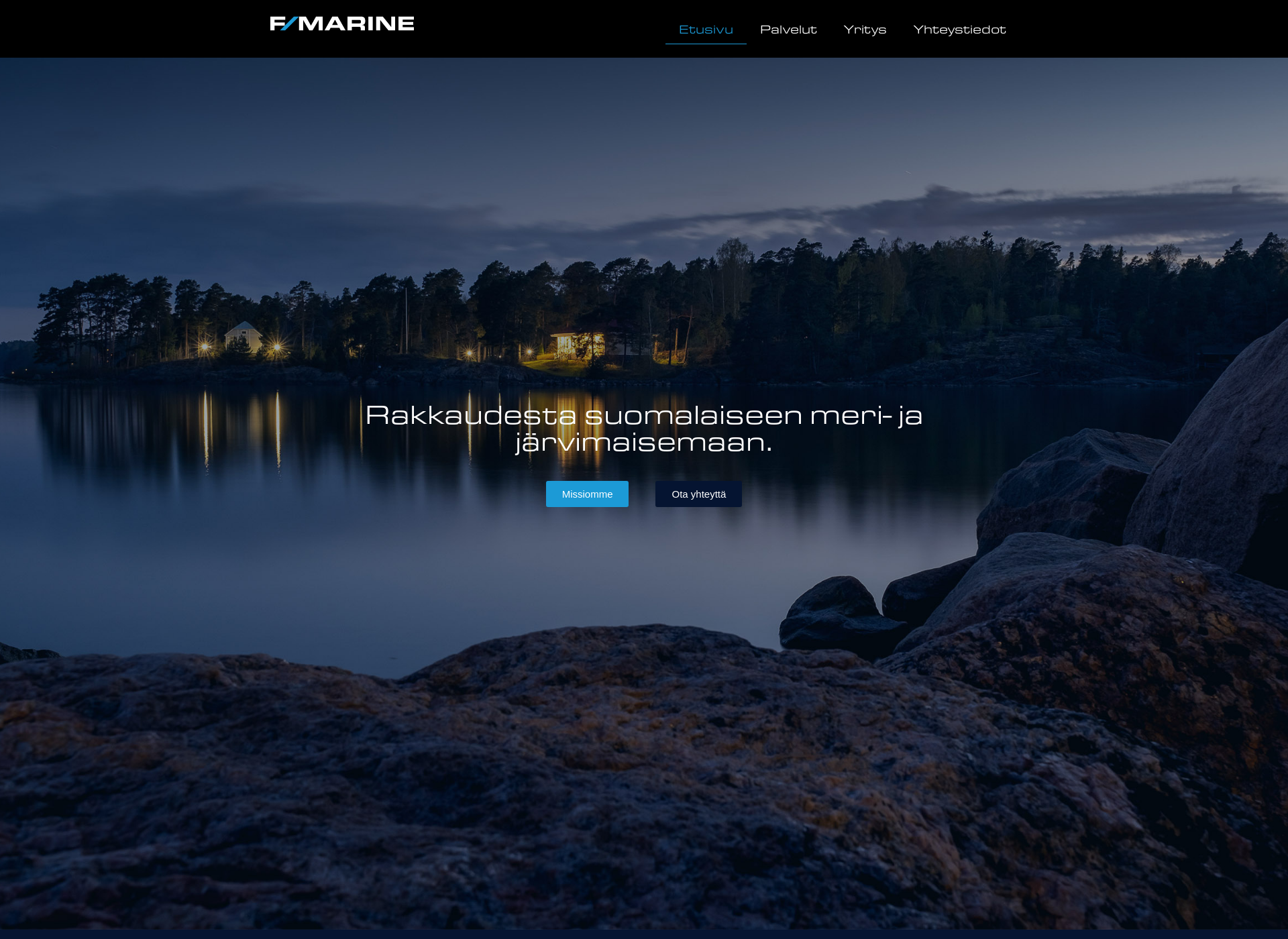 Screenshot for fmarine.fi