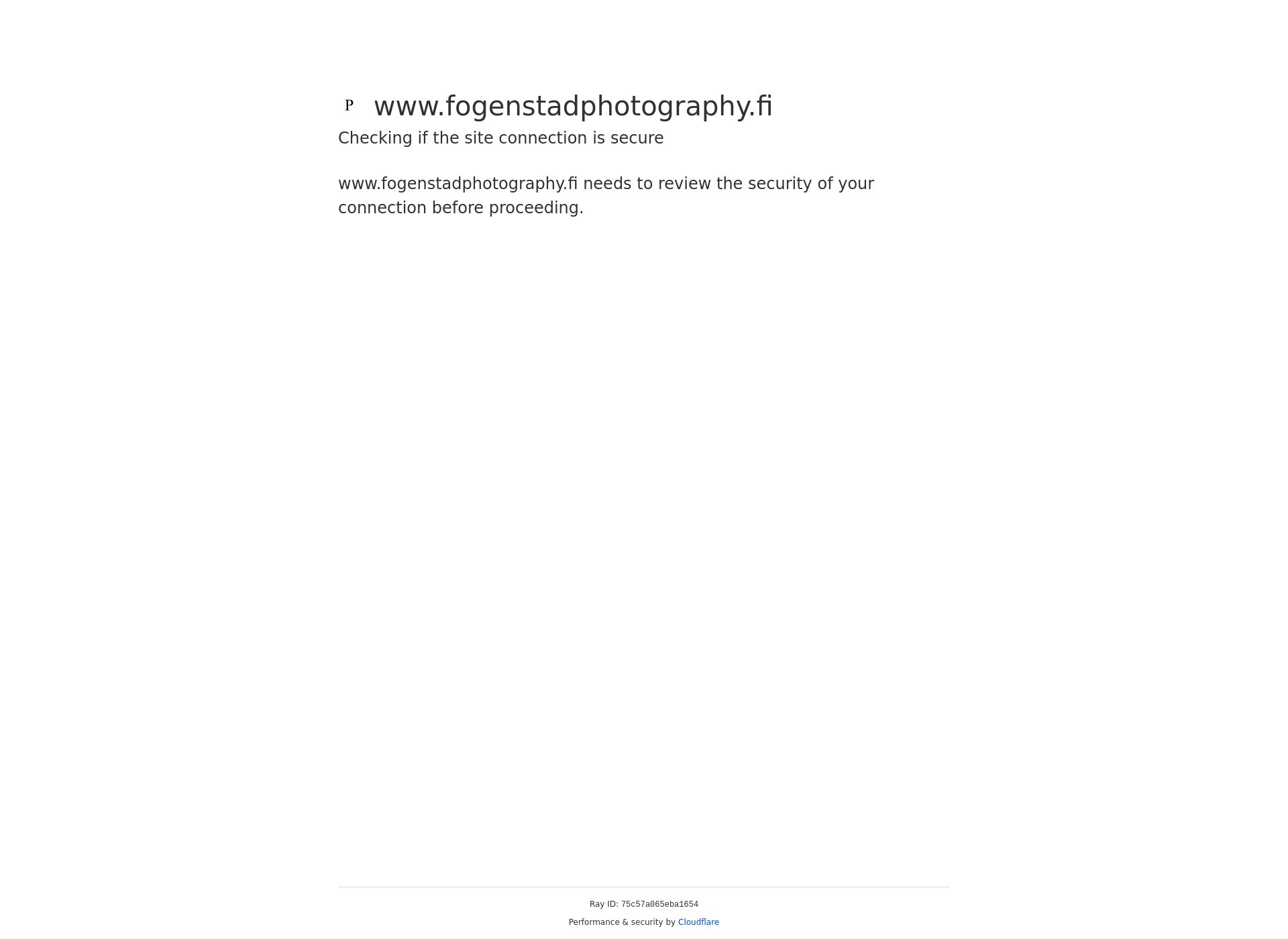 Skärmdump för fogenstadphotography.fi