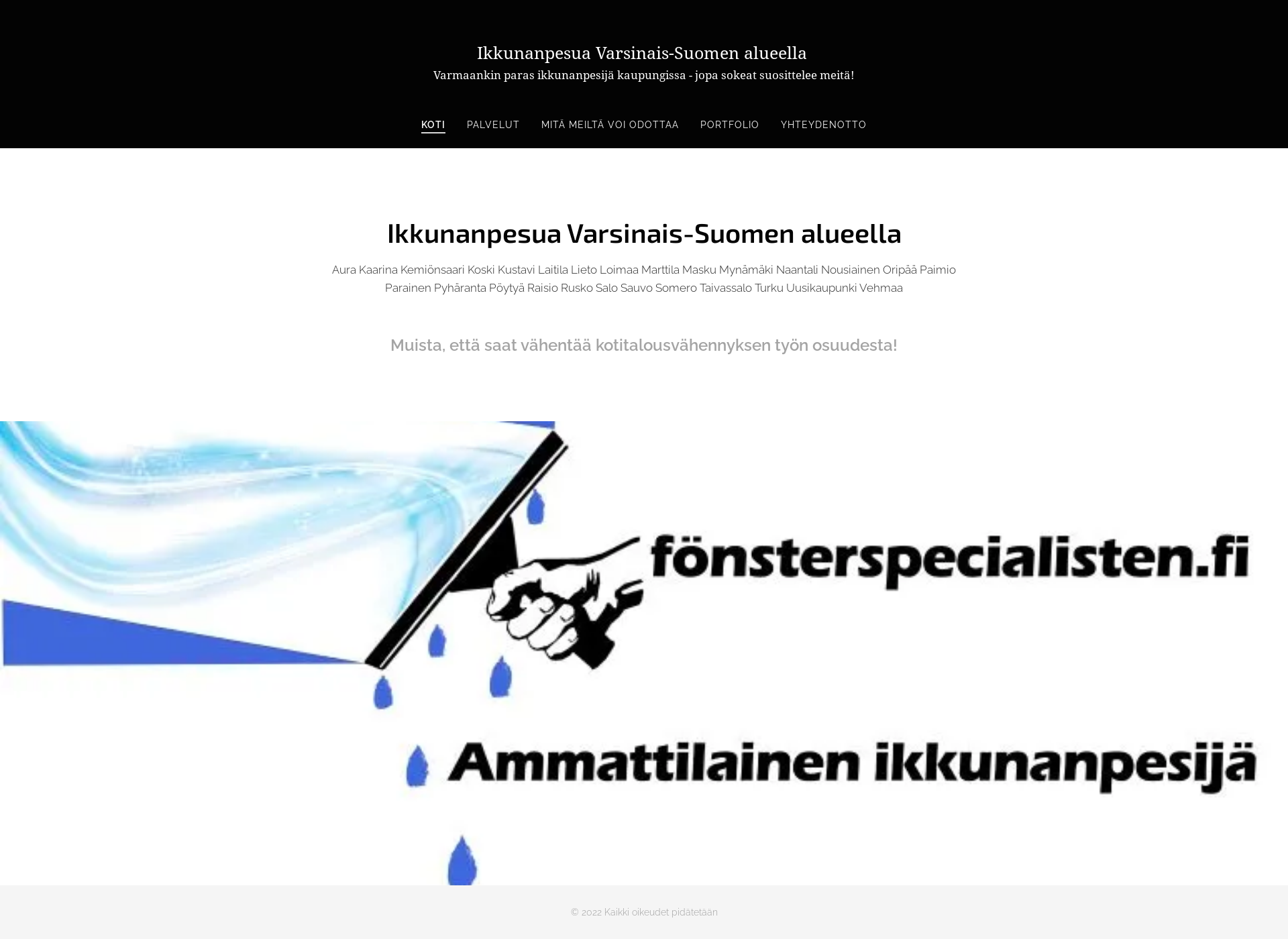Näyttökuva fonsterspecialisten.fi