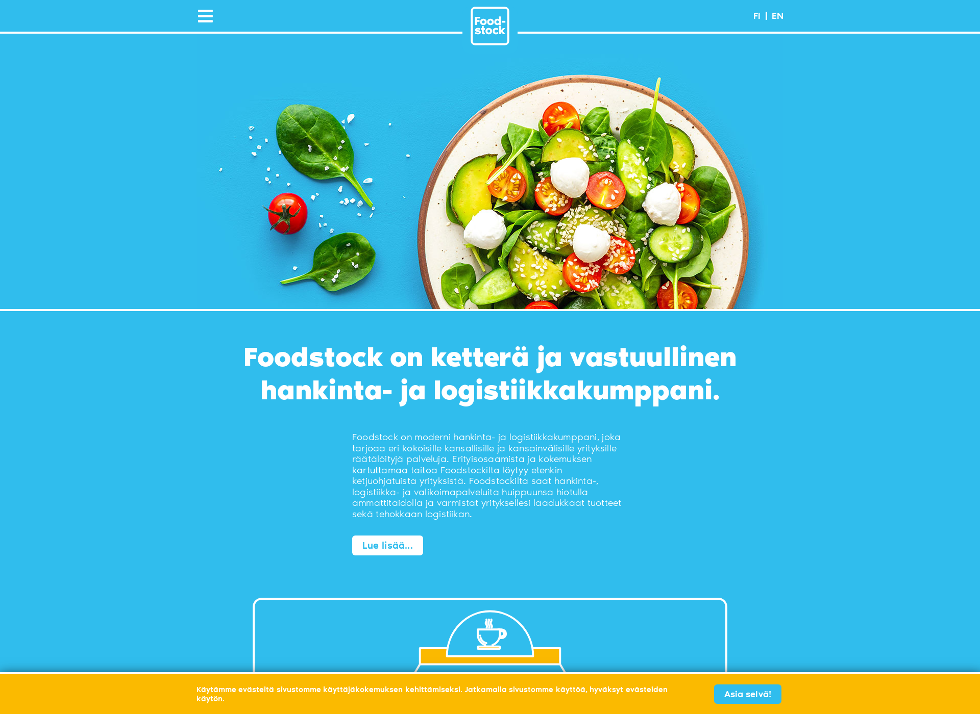 Screenshot for foodstock.fi