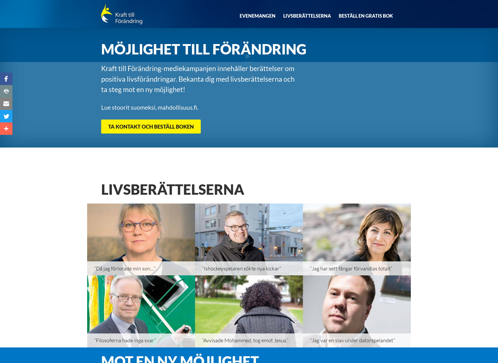 Screenshot for forandring.fi