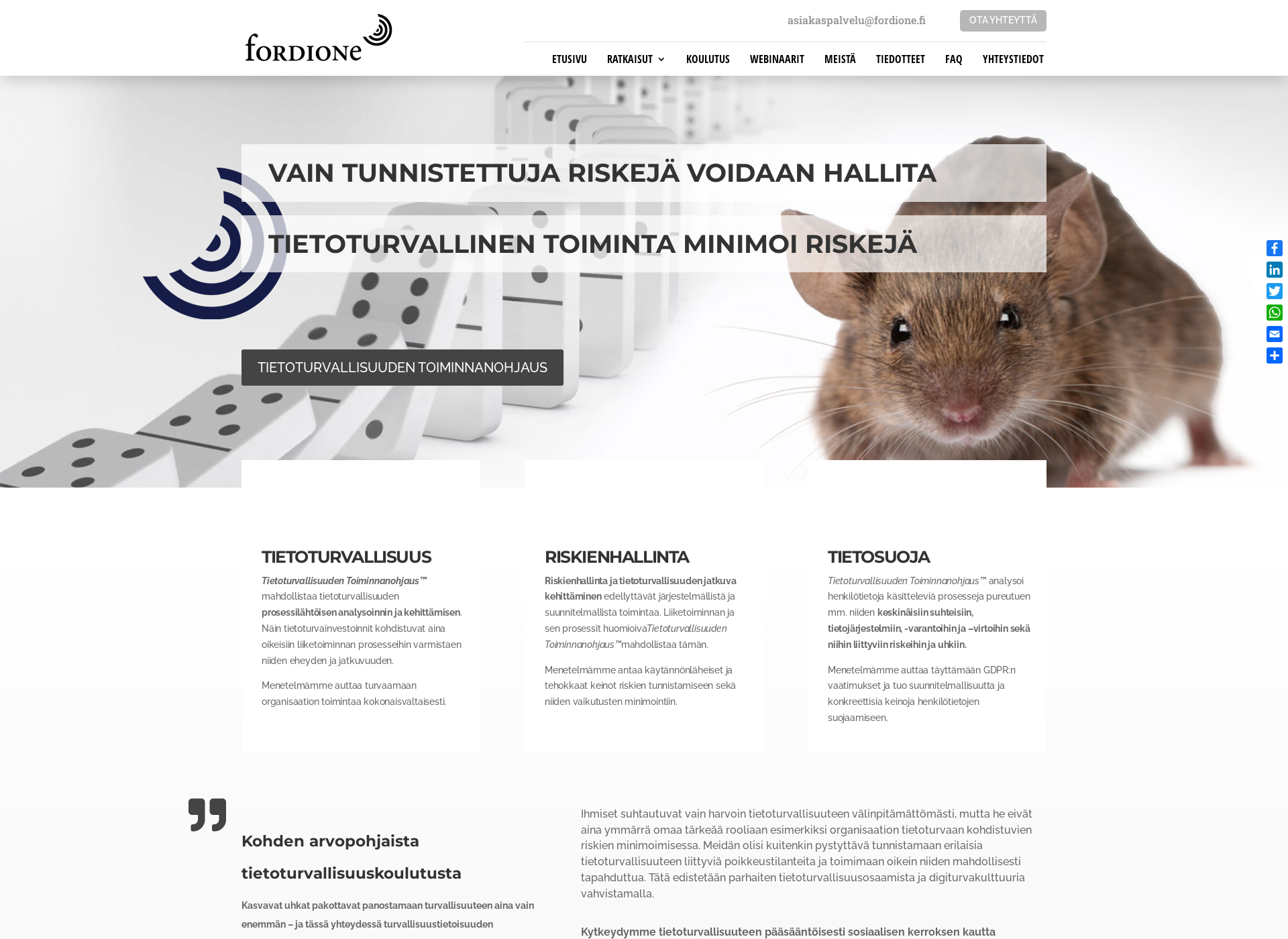 Screenshot for fordione.fi