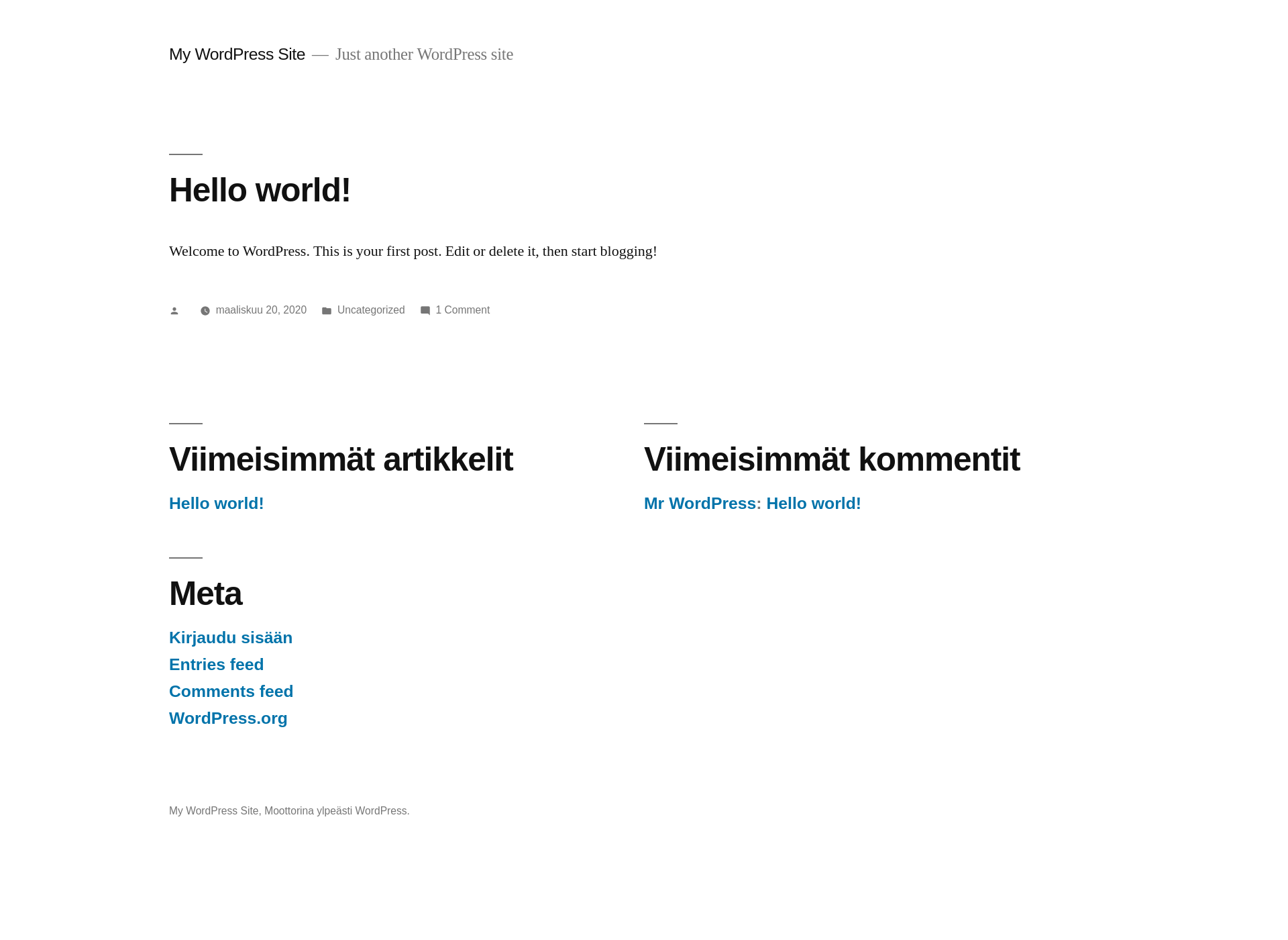 Skärmdump för forestdesign.fi