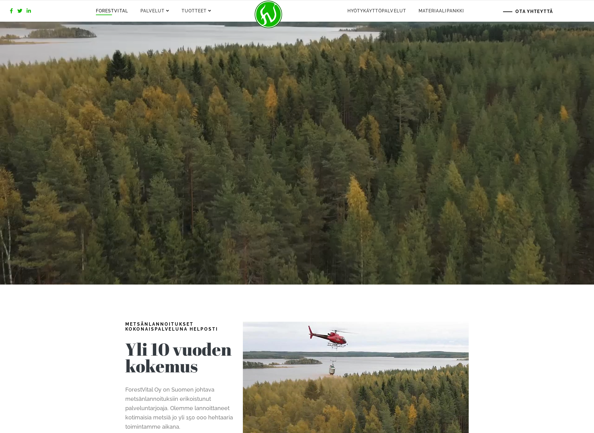 Screenshot for forestvital.com