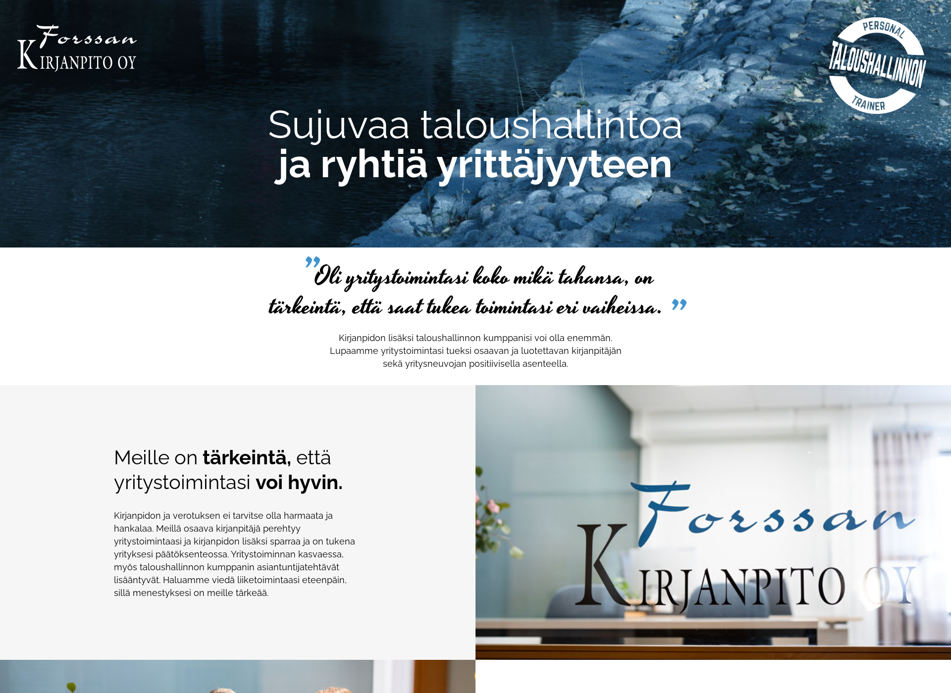 Screenshot for forssankirjanpito.fi