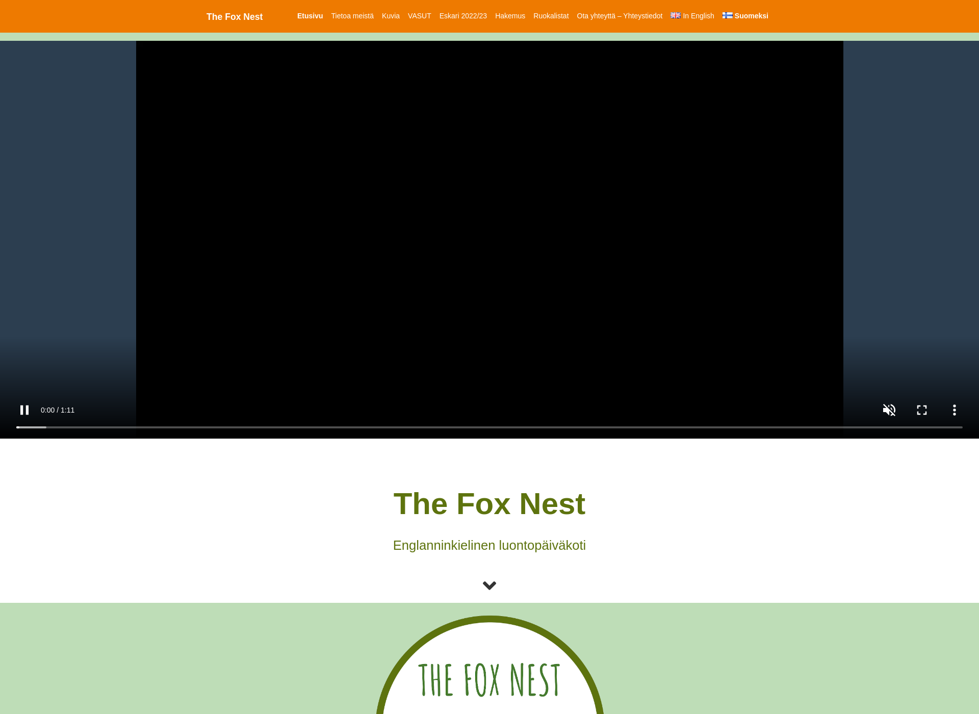 Screenshot for foxnest.fi