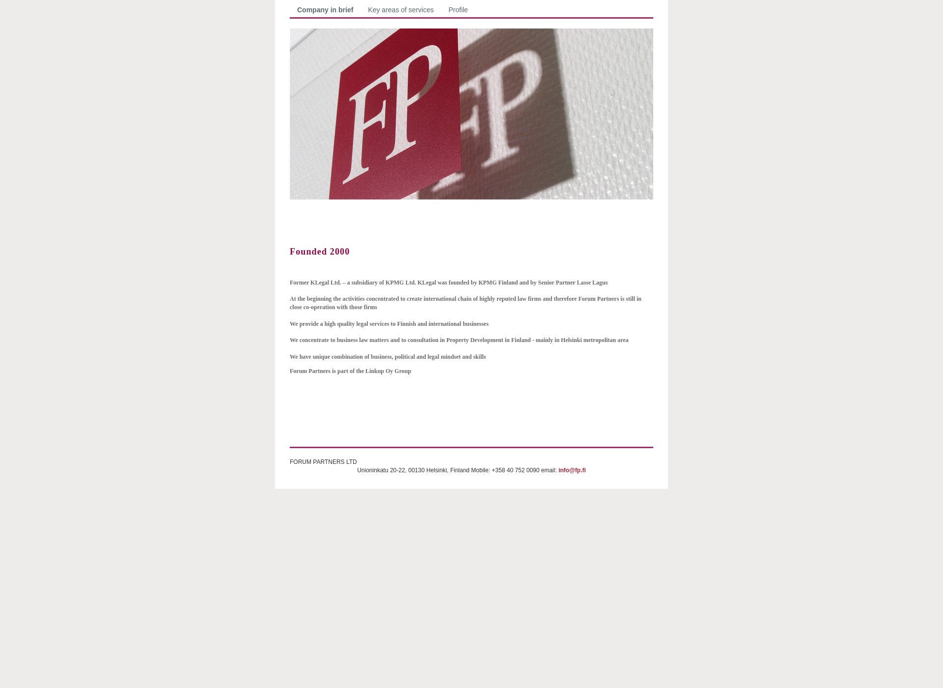 Screenshot for fp.fi