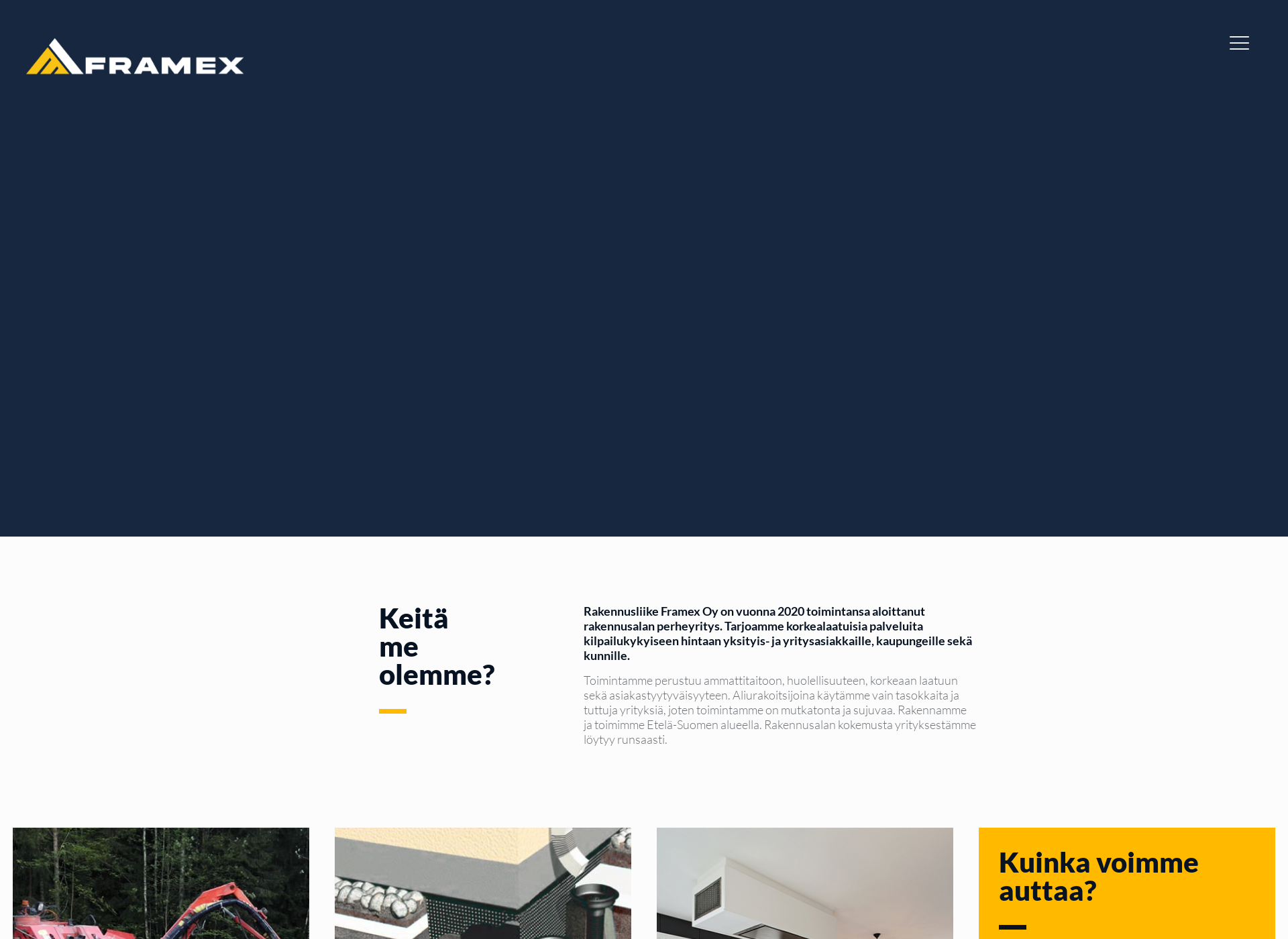 Screenshot for framex.fi