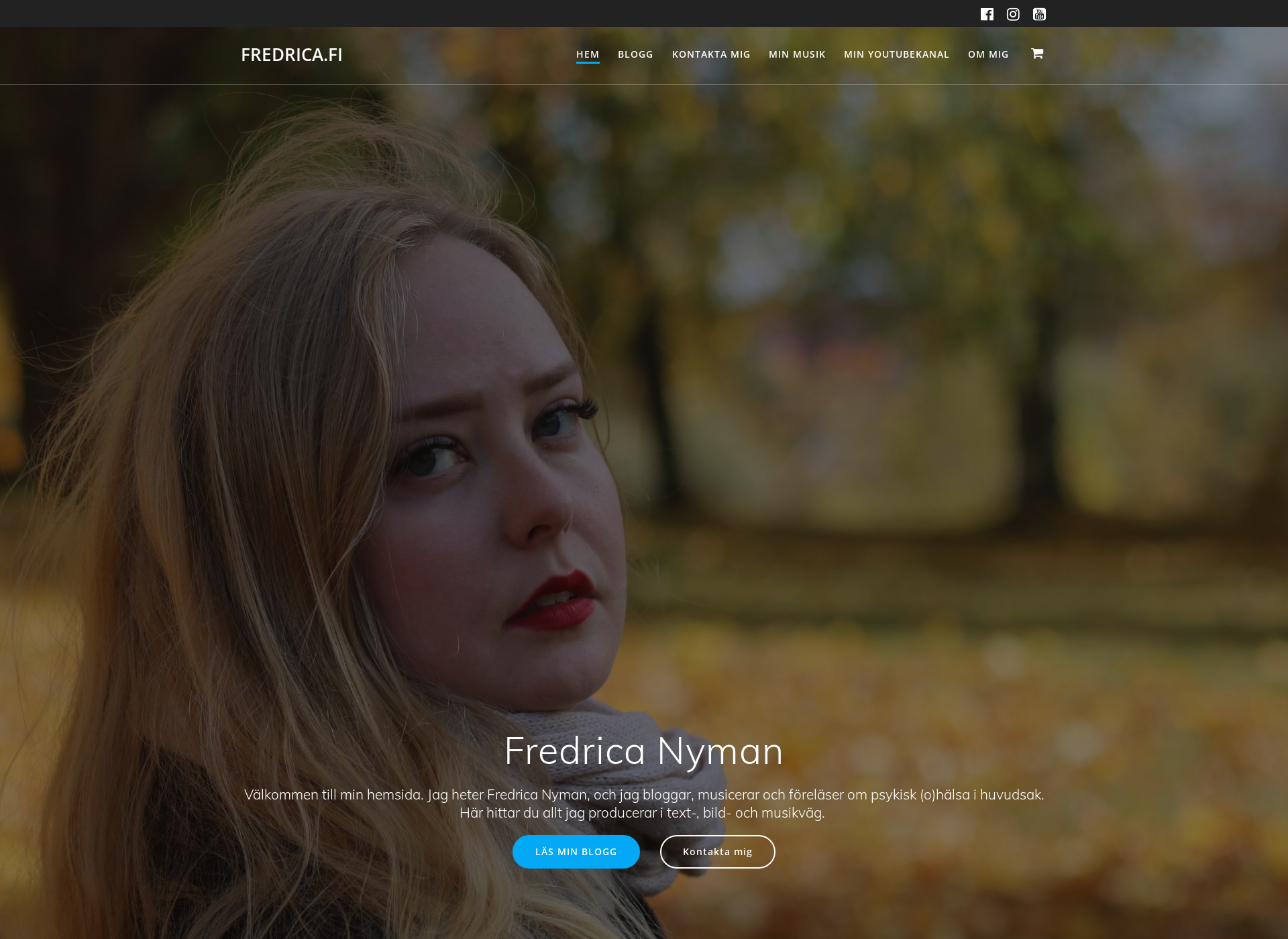 Screenshot for fredrica.fi