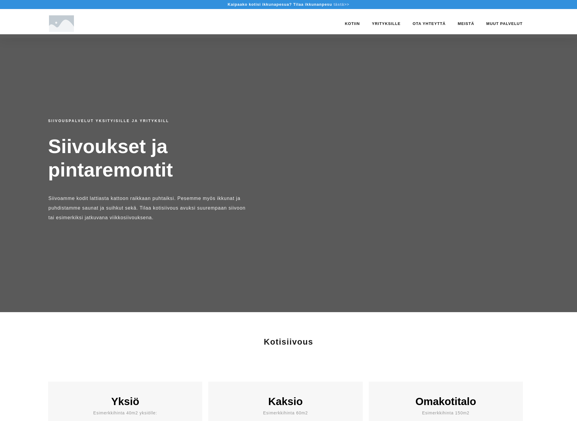 Screenshot for frendipalvelut.fi