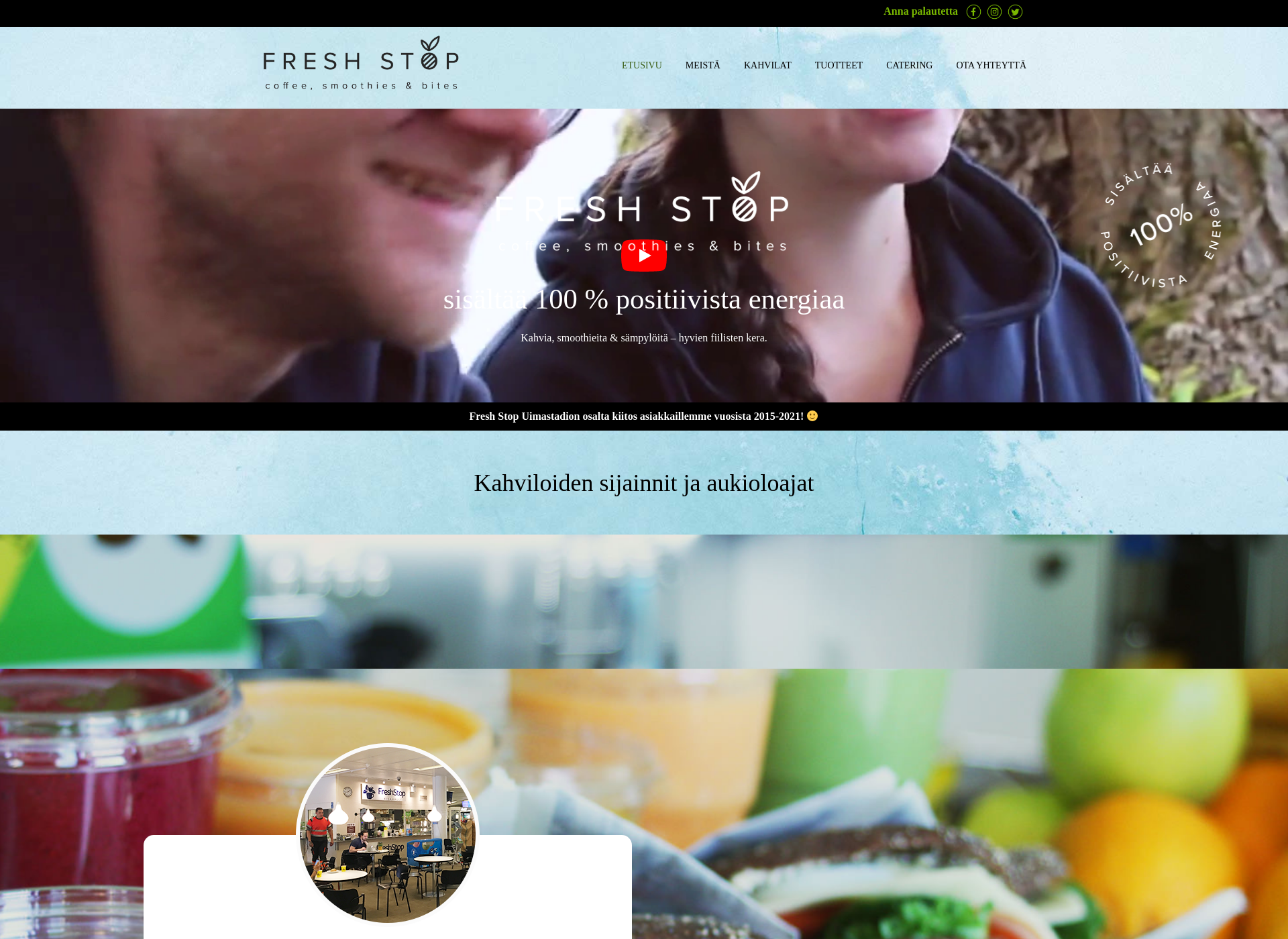 Screenshot for freshstop.fi