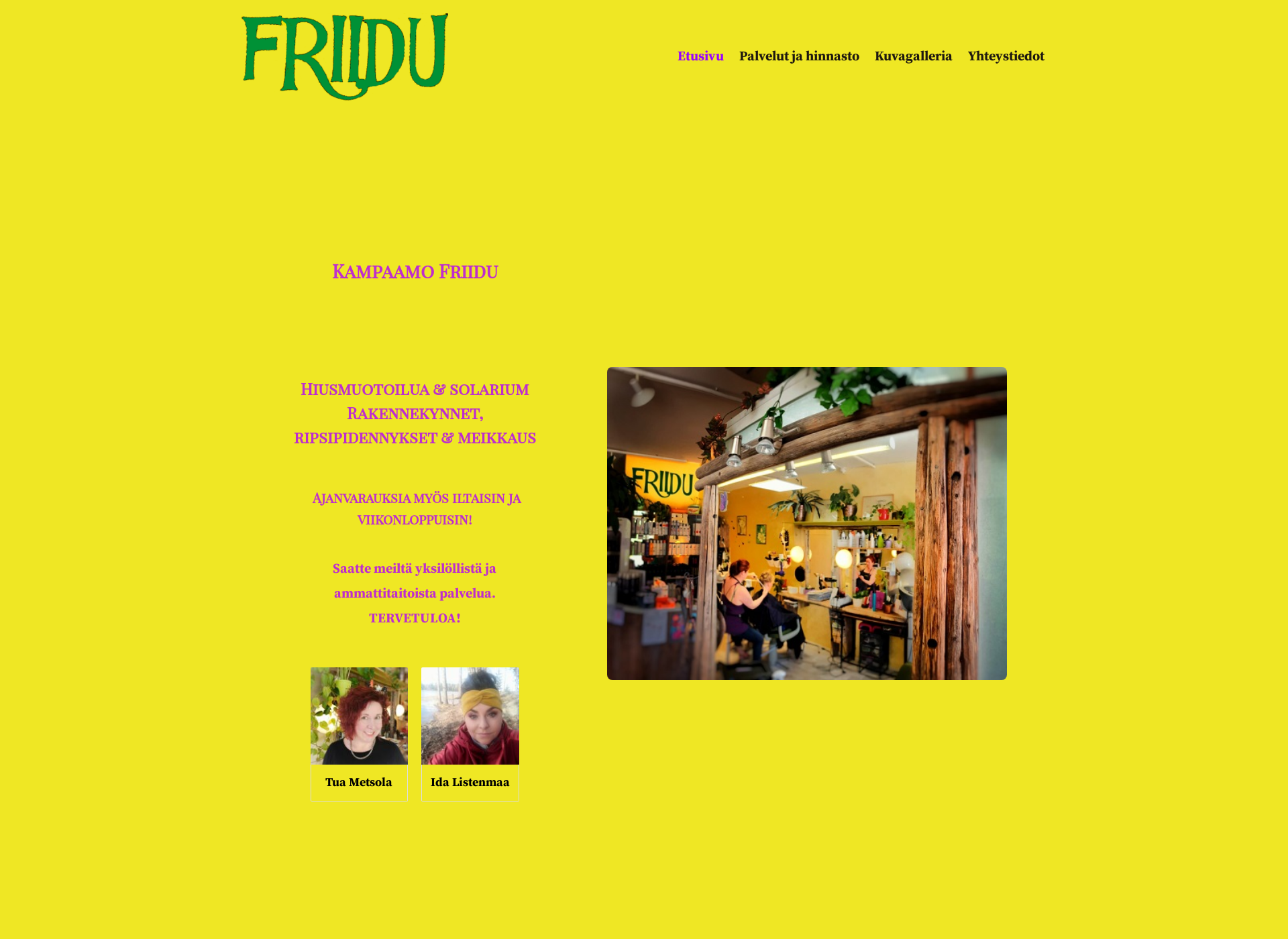 Screenshot for friidu.fi