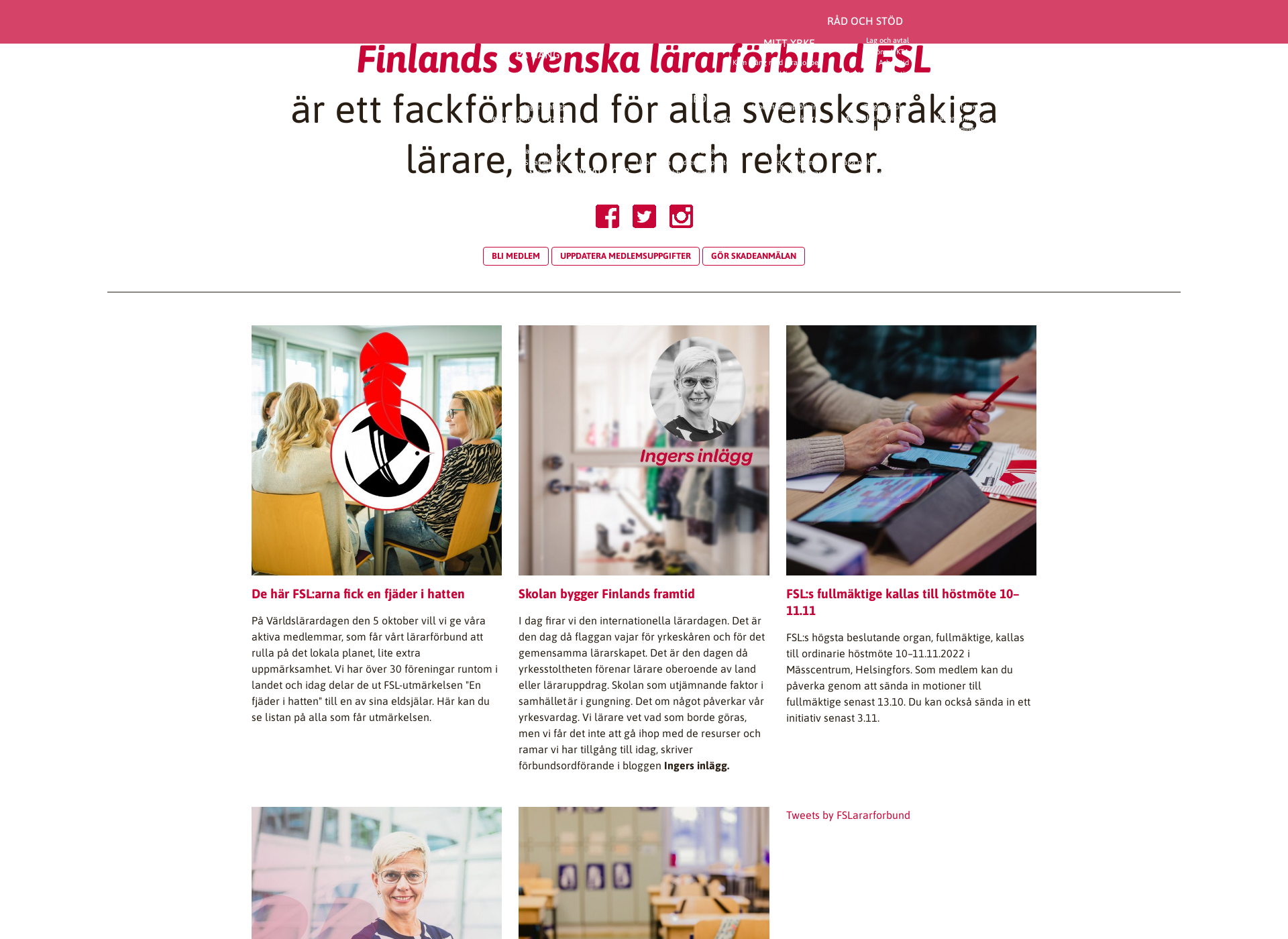 Screenshot for fsl.fi