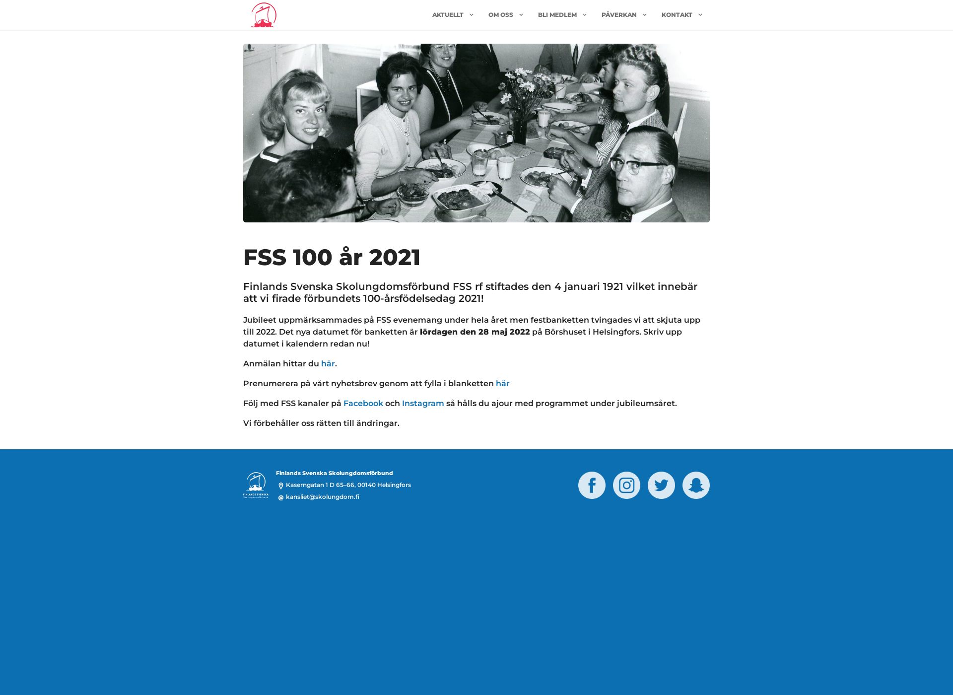 Screenshot for fss100.fi