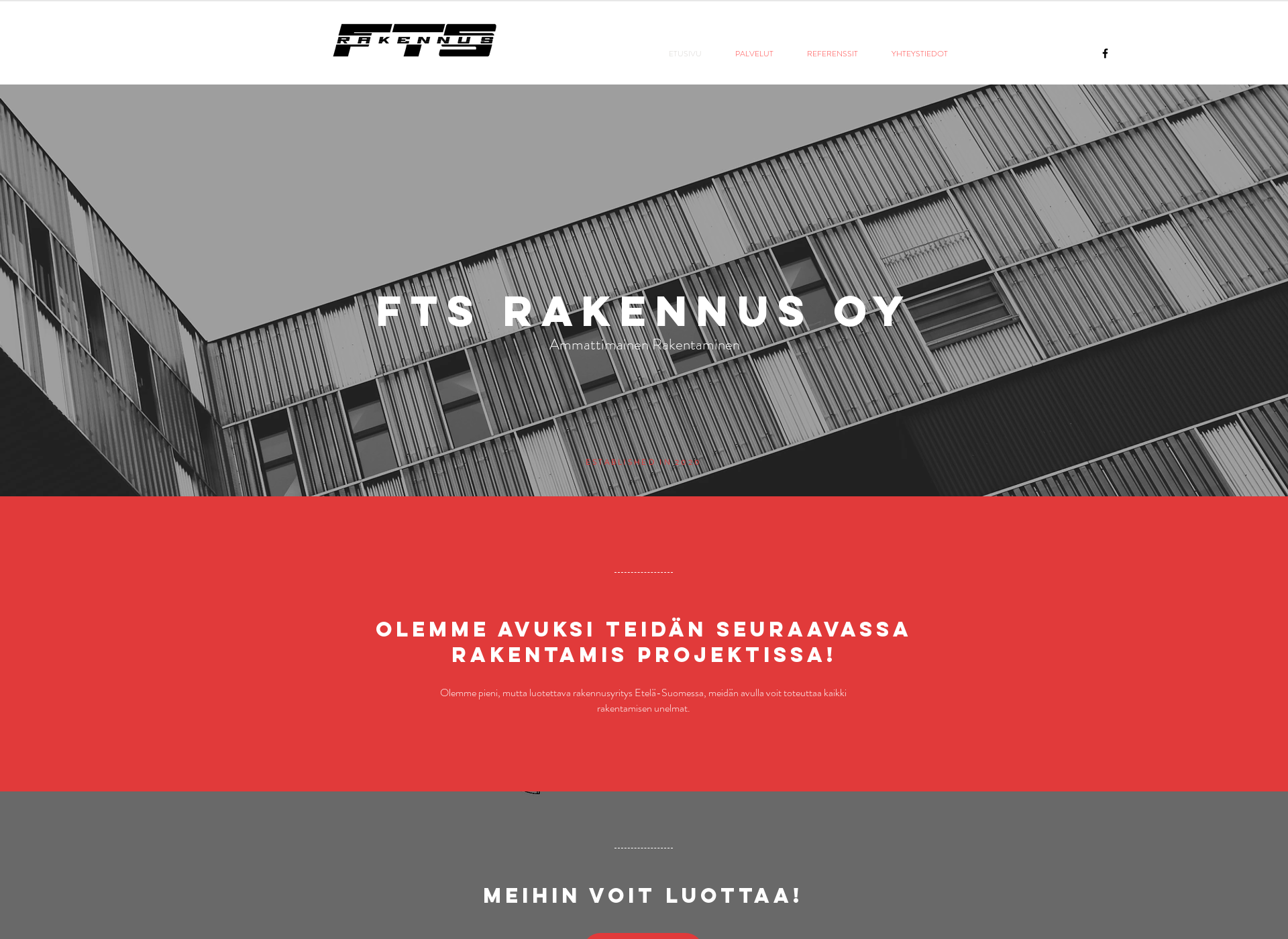 Screenshot for ftsrakennus.fi